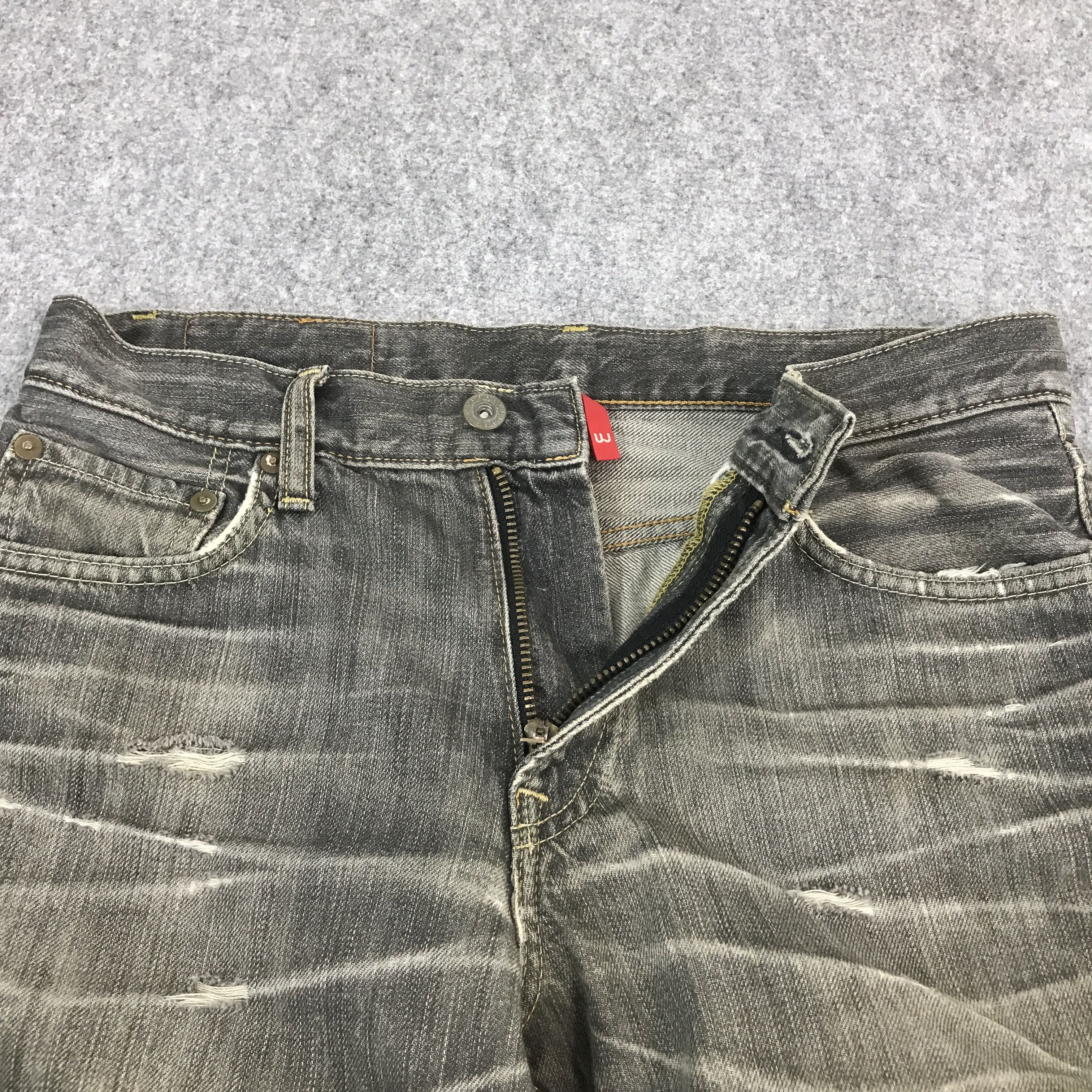 Japanese Brand RUSTY JAPAN UNIQLO DISTRESED DENIM PANTS Size US 29 - 7 Thumbnail