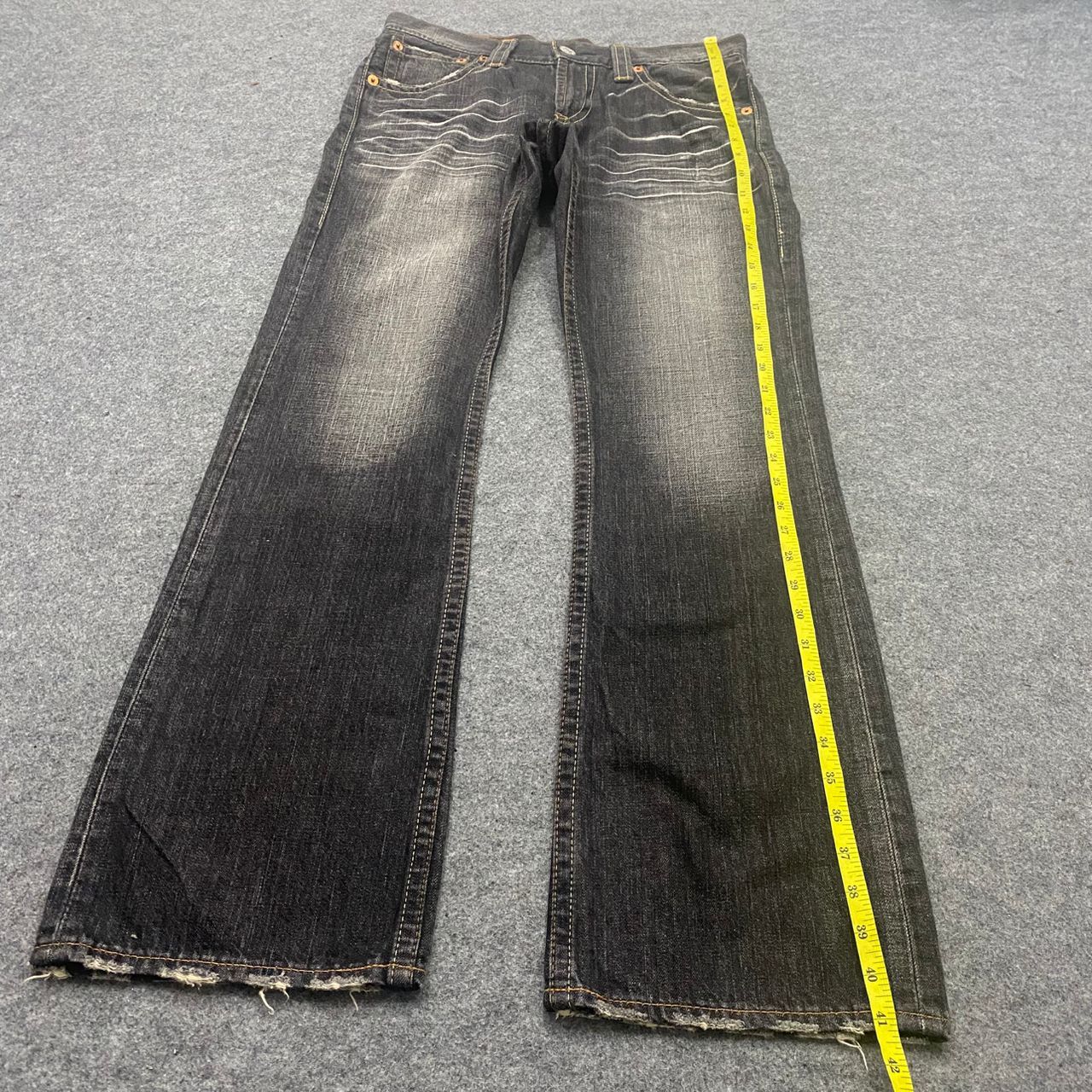 Japanese Brand 💥Flare💥Vintage Levis 507 Flare Denim Size US 32 / EU 48 - 3 Thumbnail