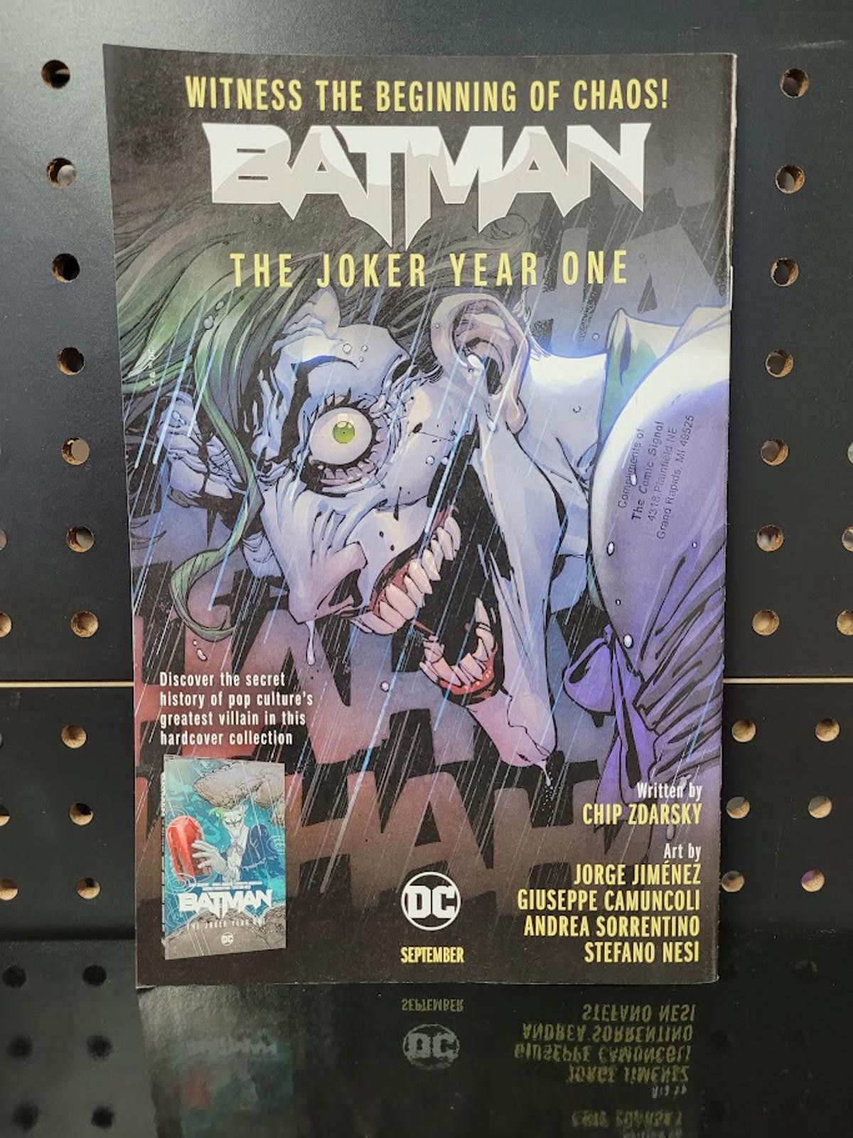 DC Comics Joker The World 1 Batman Day Special Edition 2024 NM Unstamp Size ONE SIZE - 2 Thumbnail