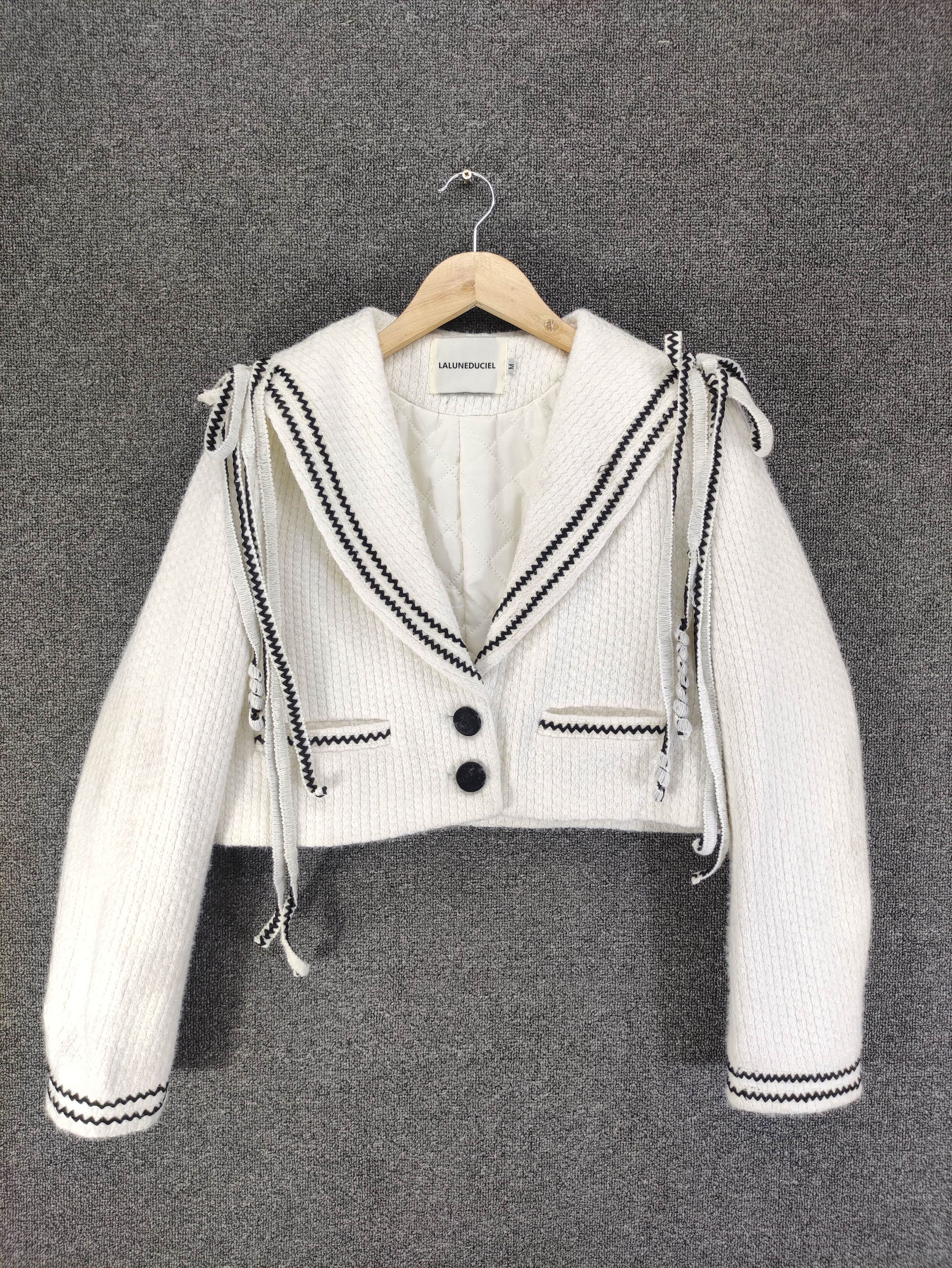 Japanese Brand Japanese Brand Laluneduciel Sailor Collar Cropped Jacket Size M / US 6-8 / IT 42-44 - 1 Thumbnail