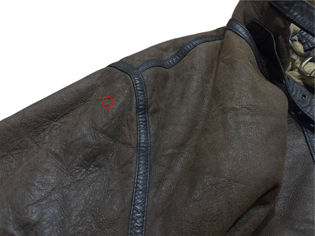 Genuine Leather Vintage Pottar B3 Sheep Skin Air Force Army Military Size US L / EU 52-54 / 3 - 12 Thumbnail