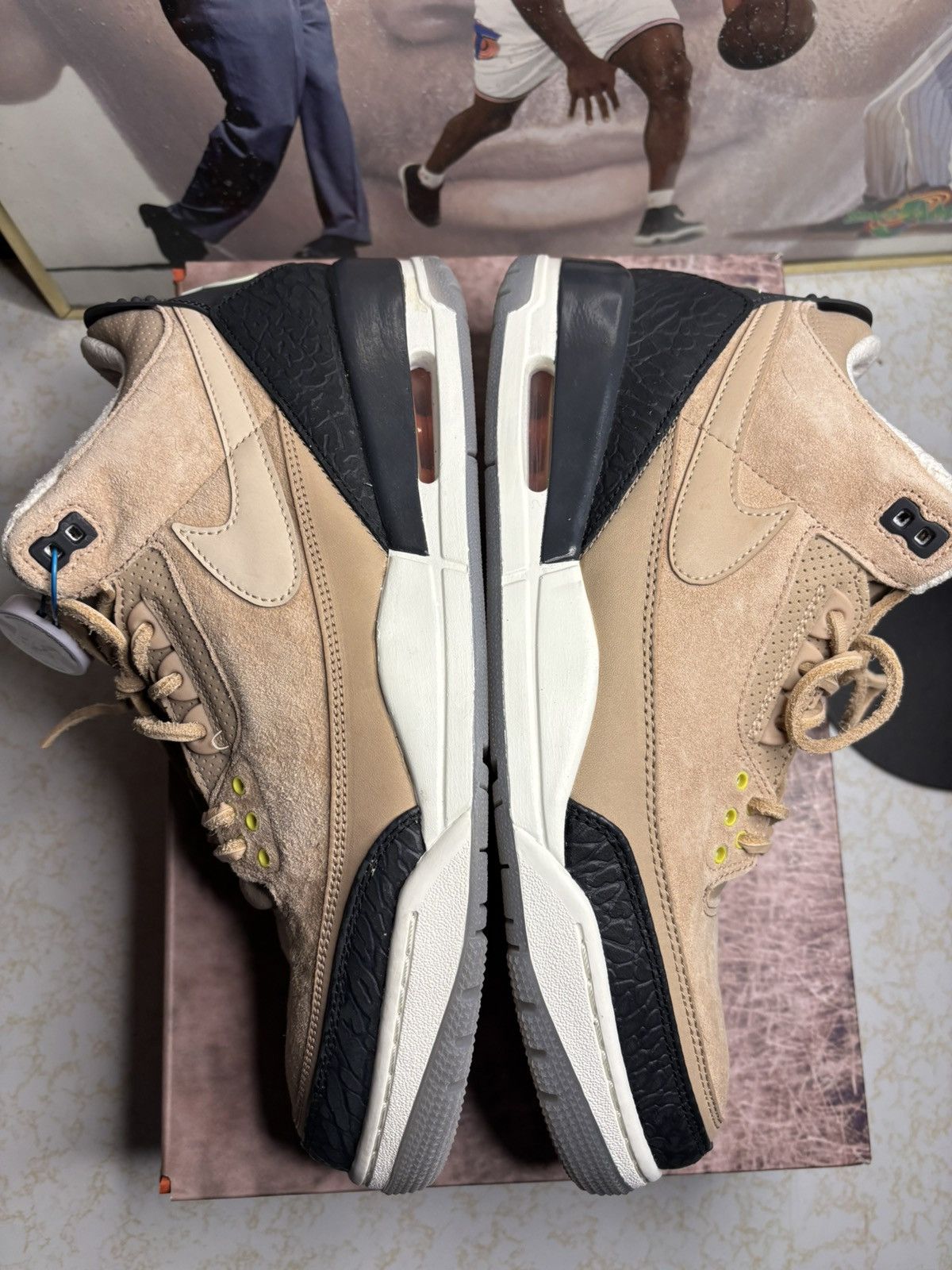 Jordan Brand Air Jordan 3 Retro JTH Size US 11.5 / EU 44-45 - 4 Thumbnail