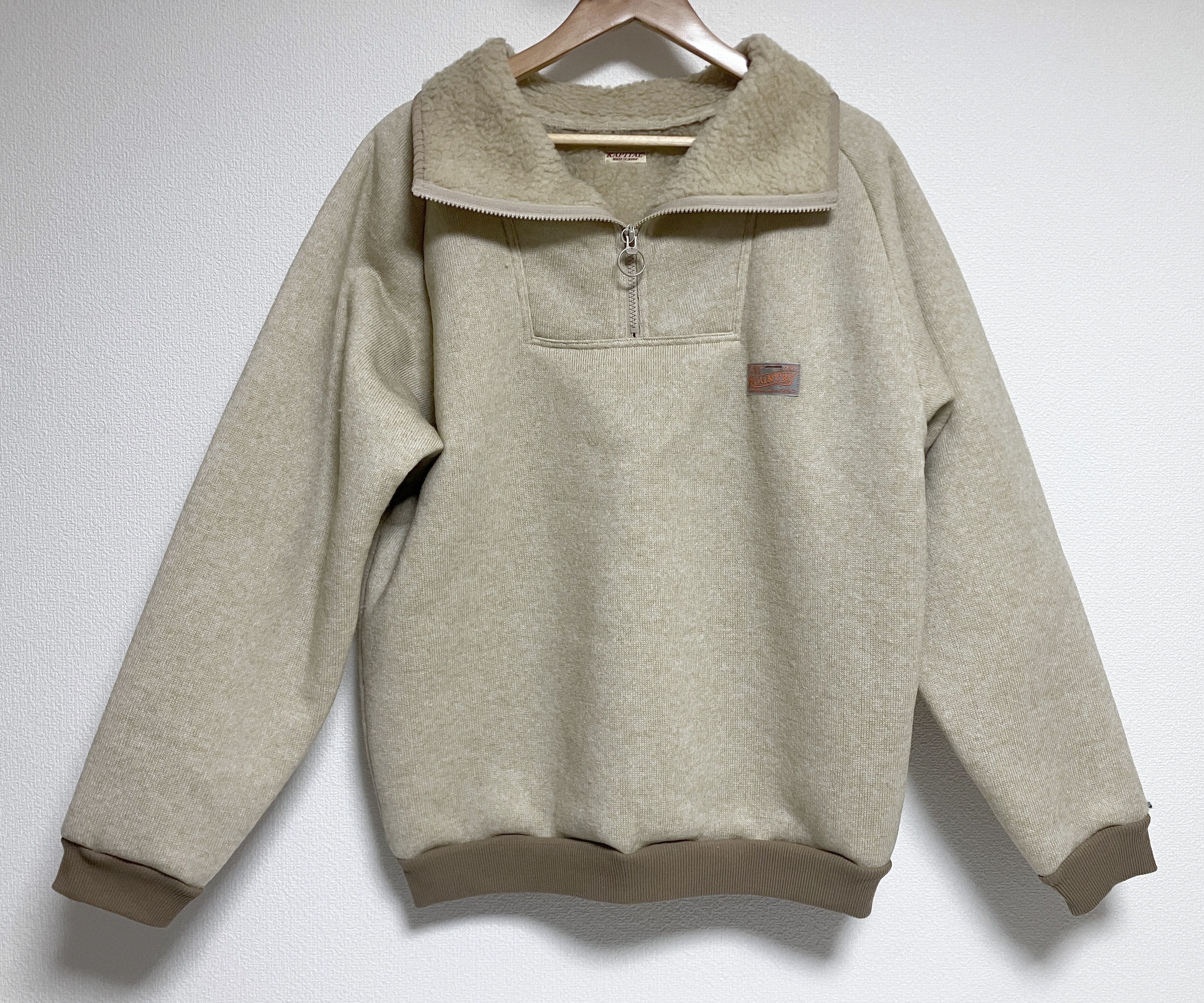 Kapital KAPITAL kountry boa fleece zip alpine pullover new ecru 4 Size US XL / EU 56 / 4 - 3 Thumbnail