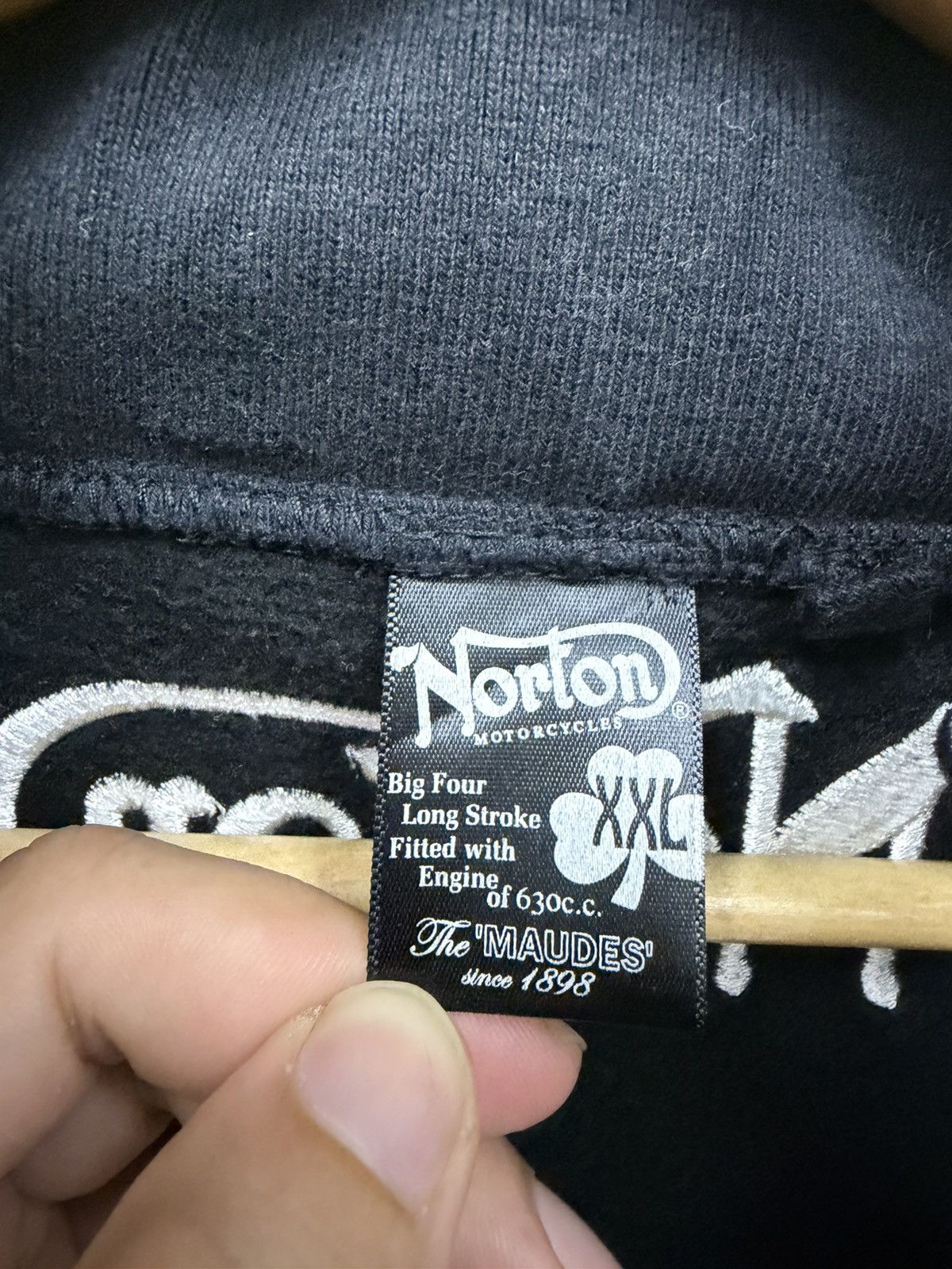 Norton Vintage Norton Motorcycles Hoodie Sweater Size US XXL / EU 58 / 5 - 11 Thumbnail