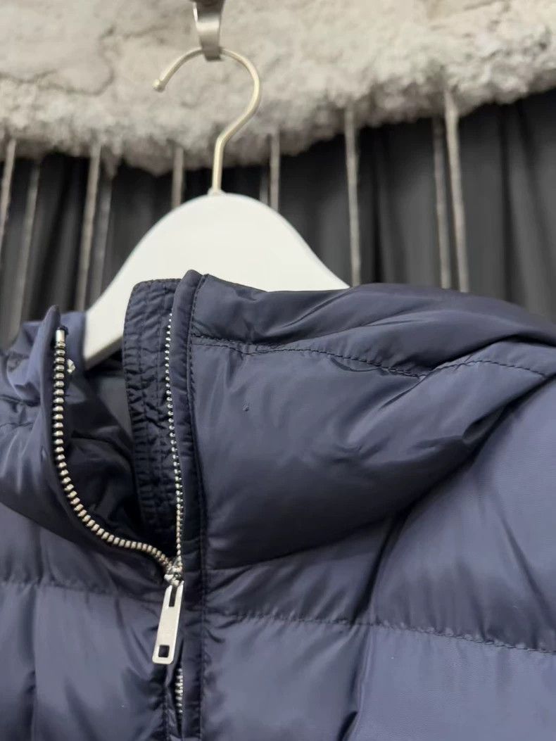 Prada Prada Metal triangle long down jacket 2502-Nextarrow Size US XXS / EU 40 - 6 Thumbnail
