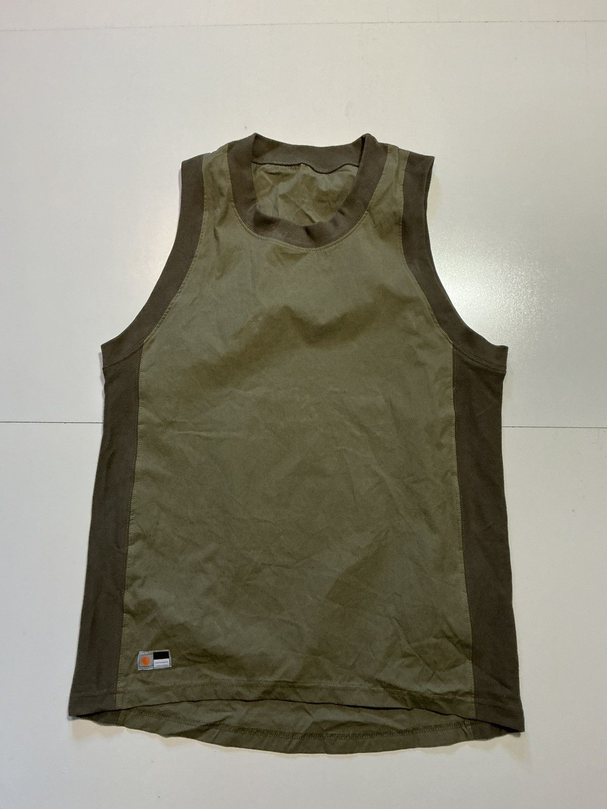Rokit Rokit Originals Military Olive Rib Knit Trim Tank Top Shirt Size US M / EU 48-50 / 2 - 1 Thumbnail