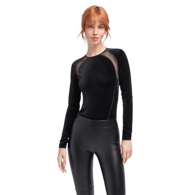 Wolford NWT Wolford Blake String Body Bodysuit Top Long Sleeve M Size M / US 6-8 / IT 42-44 - 1 Thumbnail