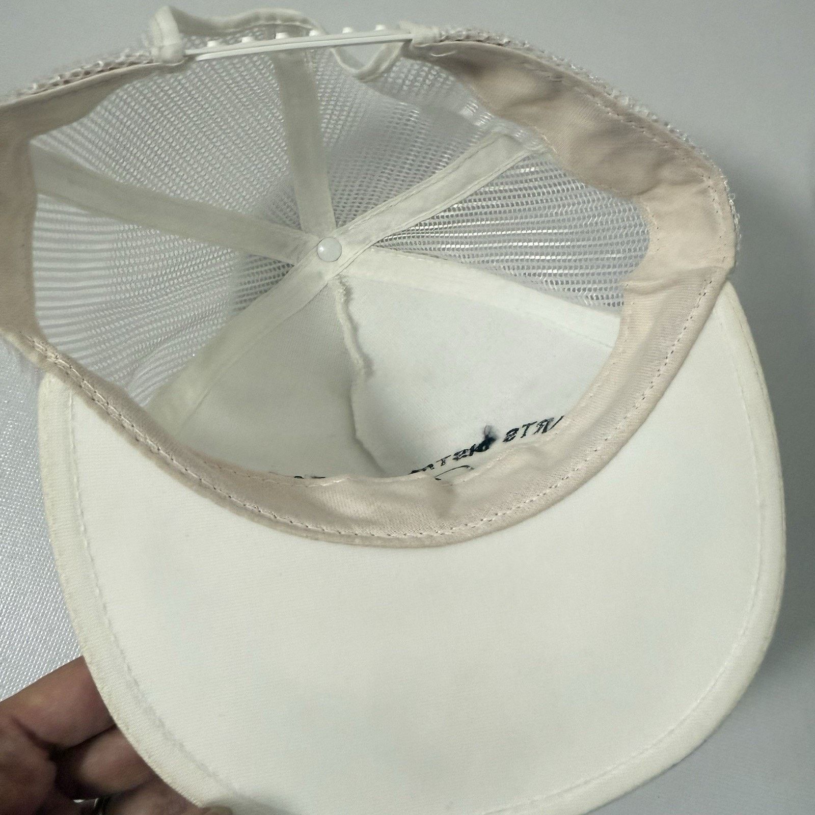 Other Vintage John Deere Louisville Patch Snap Mesh Trucker Hat Size ONE SIZE - 5 Thumbnail