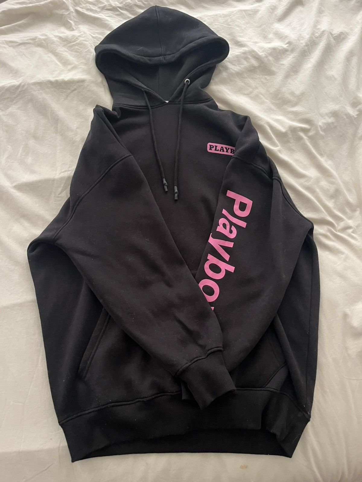 Playboy × Vintage playboy hoodie Size US XL / EU 56 / 4 - 2 Thumbnail