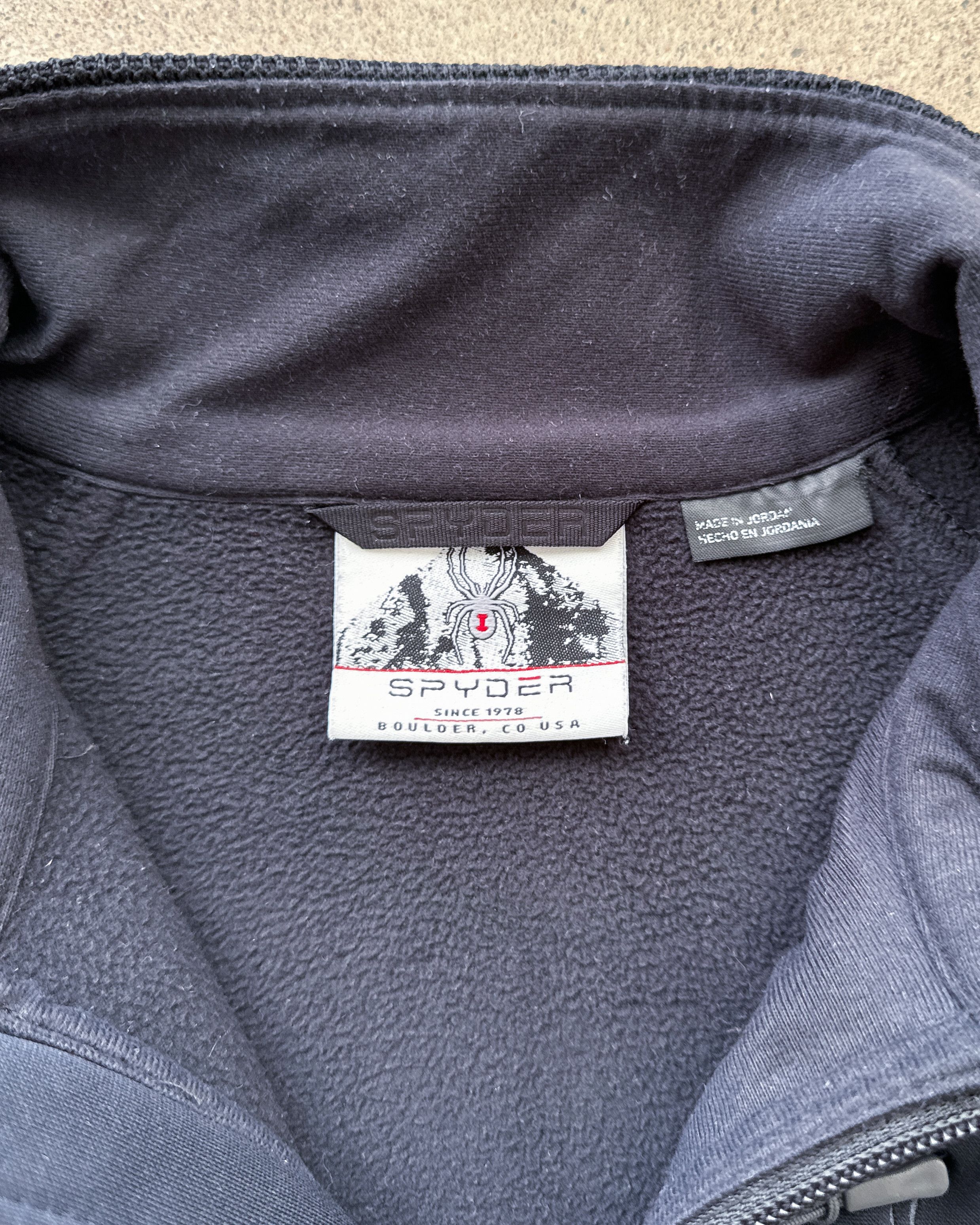 Spyder Spyder Jacket Black Quarter Zip Men's M Gait Gorpcore Size US M / EU 48-50 / 2 - 3 Thumbnail