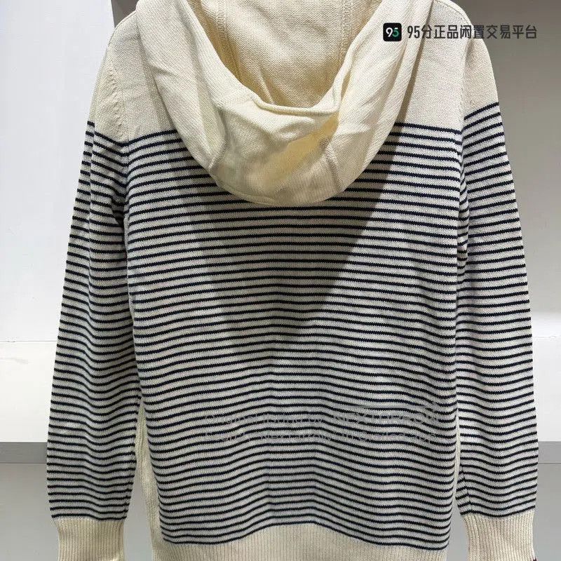 Loro Piana Loro Piana Cashmere Striped Zip Hoodie Unisex. Size US XXS / EU 40 - 3 Thumbnail