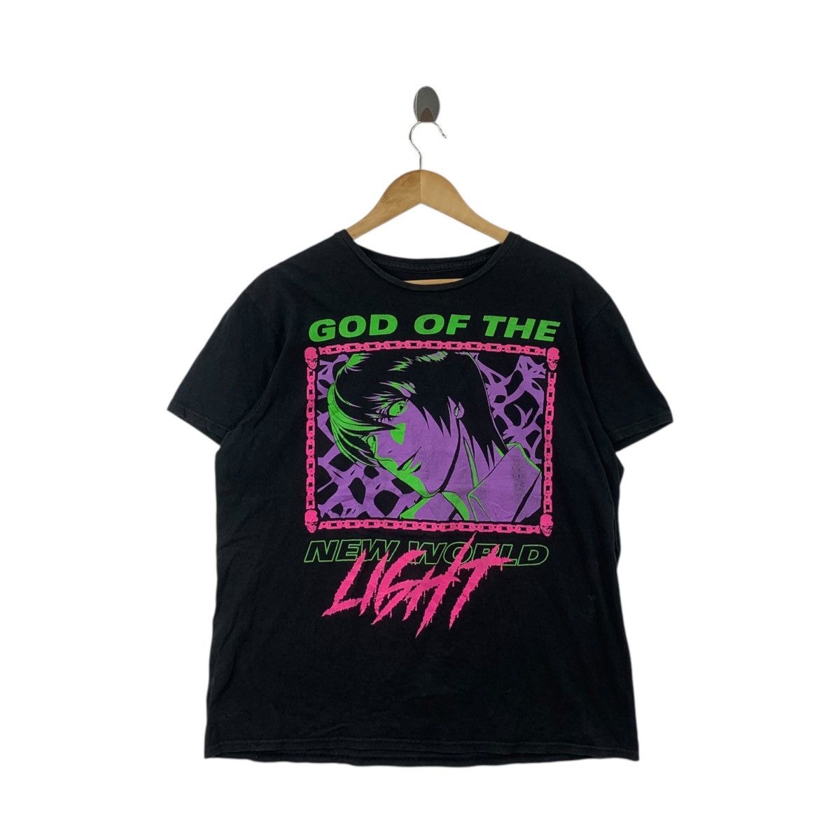 Anime ANIME DEATH NOTE Light Yagami God Of The New World Tee Shirt Size US L / EU 52-54 / 3 - 3 Thumbnail