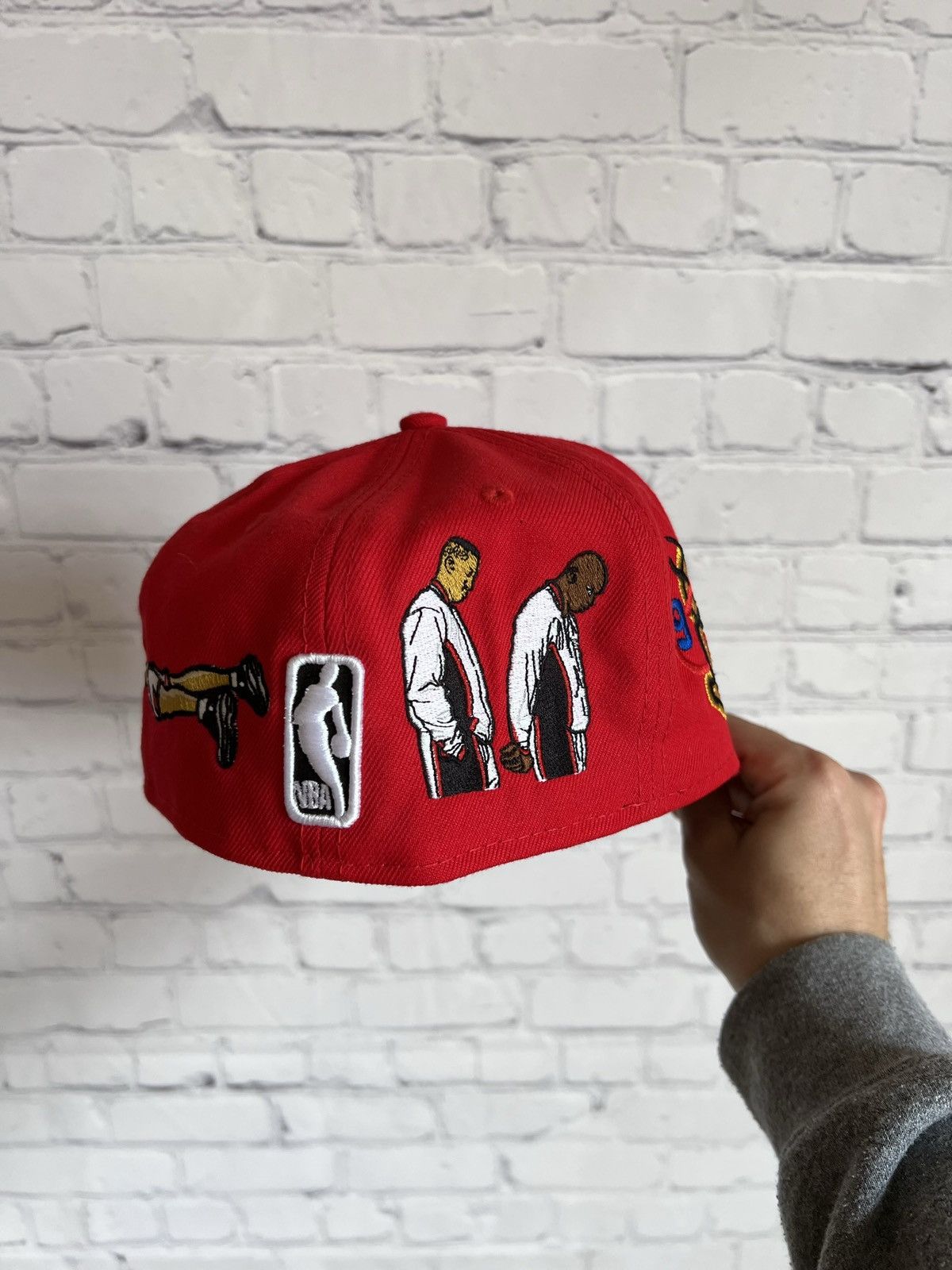 New Era Chicago Bulls Customized New Era Fitted Hat Size ONE SIZE - 5 Thumbnail