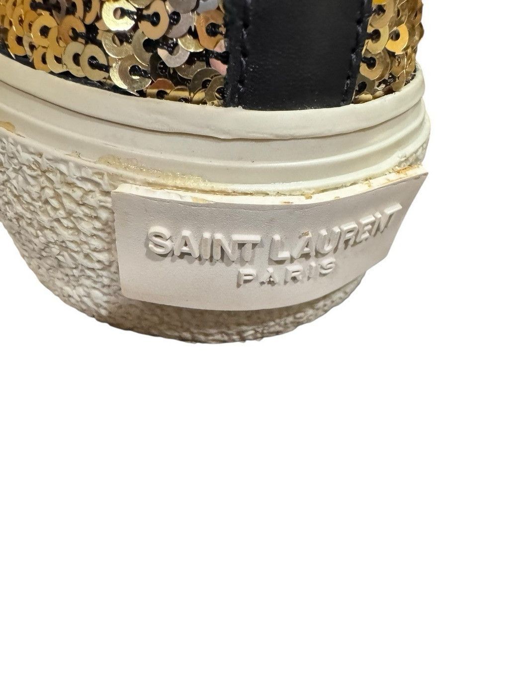 Saint Laurent Paris Saint Laurent Sequin Skate Sneakers in Box 6.5 US Size US 6.5 / IT 36.5 - 10 Thumbnail
