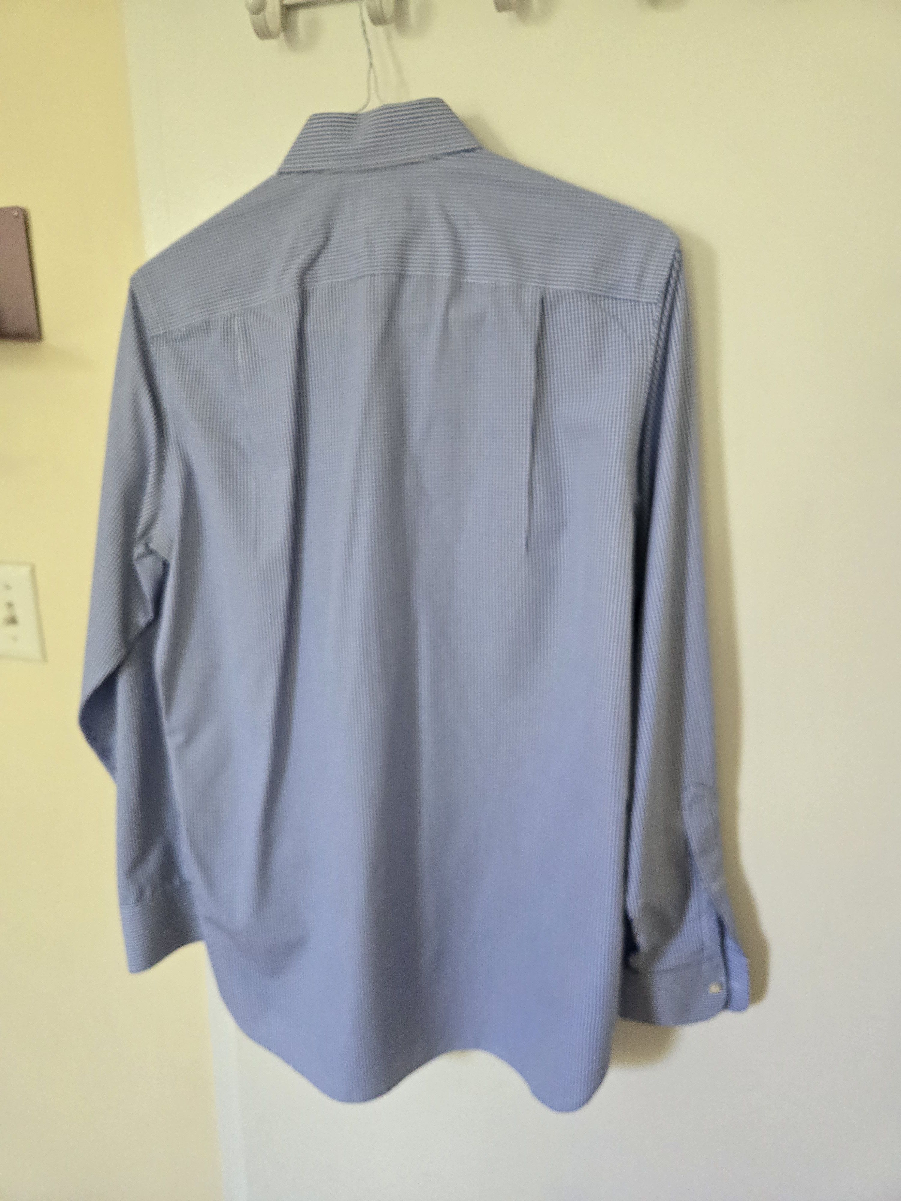 J.Crew J.Crew Blue Checkered Dress Shirt (Size Small) Size US S / EU 44-46 / 1 - 3 Thumbnail