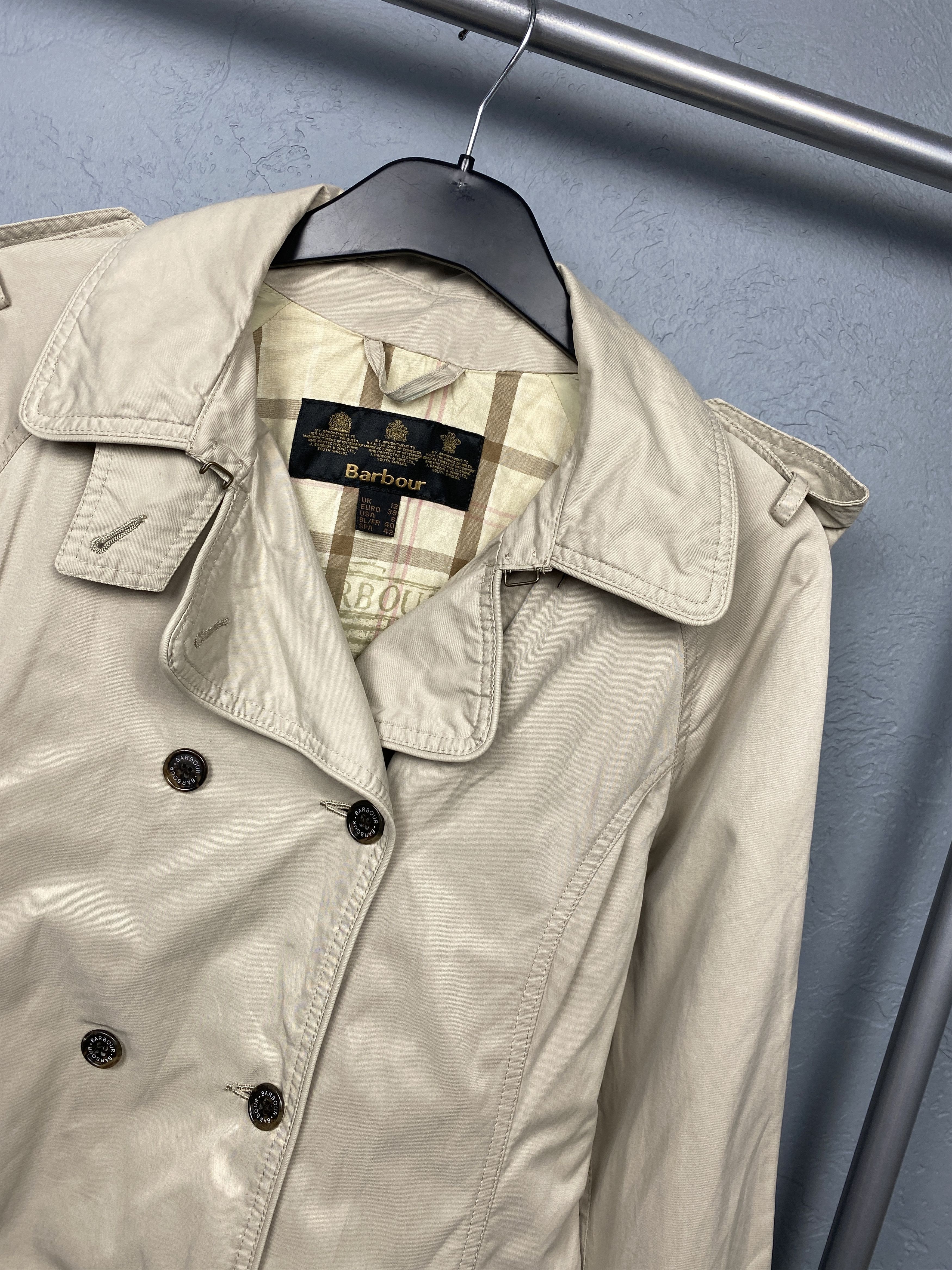 Barbour Barbour Vintage Womens Cotton Sheen Valerie Jacket Size M / US 6-8 / IT 42-44 - 2 Thumbnail