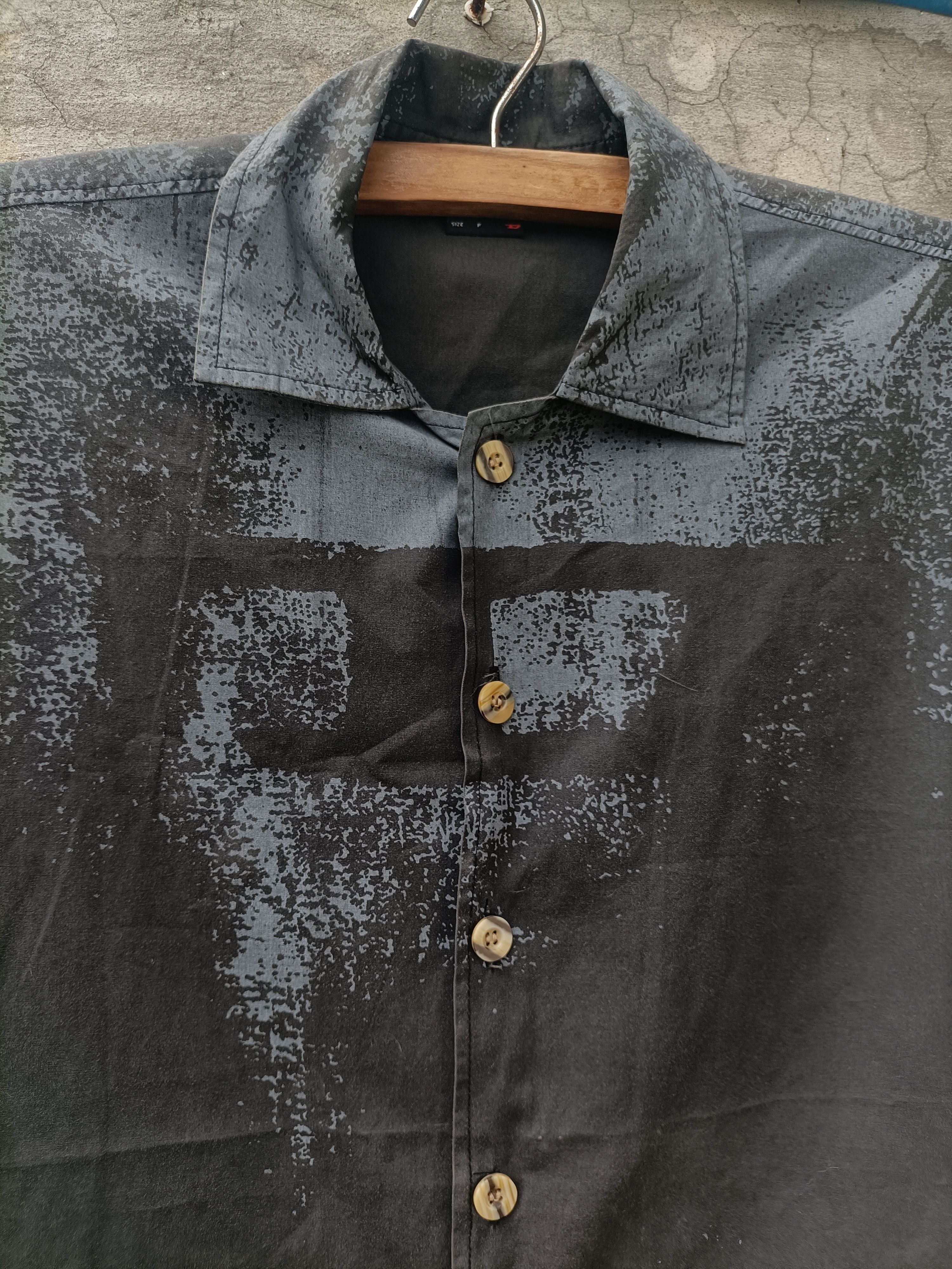 Diesel 🔥 Diese spray LOGO black shirts Size US XL / EU 56 / 4 - 4 Thumbnail