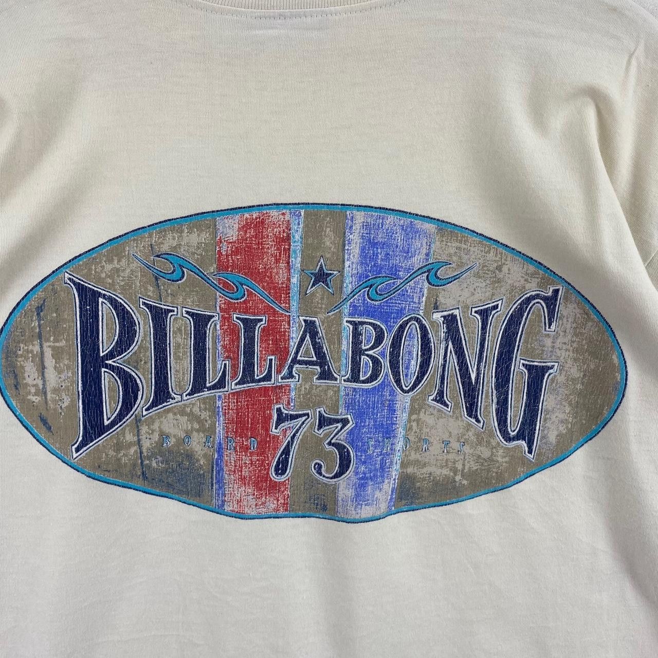 Billabong Vintage BILLABONG SURFING Artwork Single Stitches Tee Shirt Size US S / EU 44-46 / 1 - 4 Thumbnail