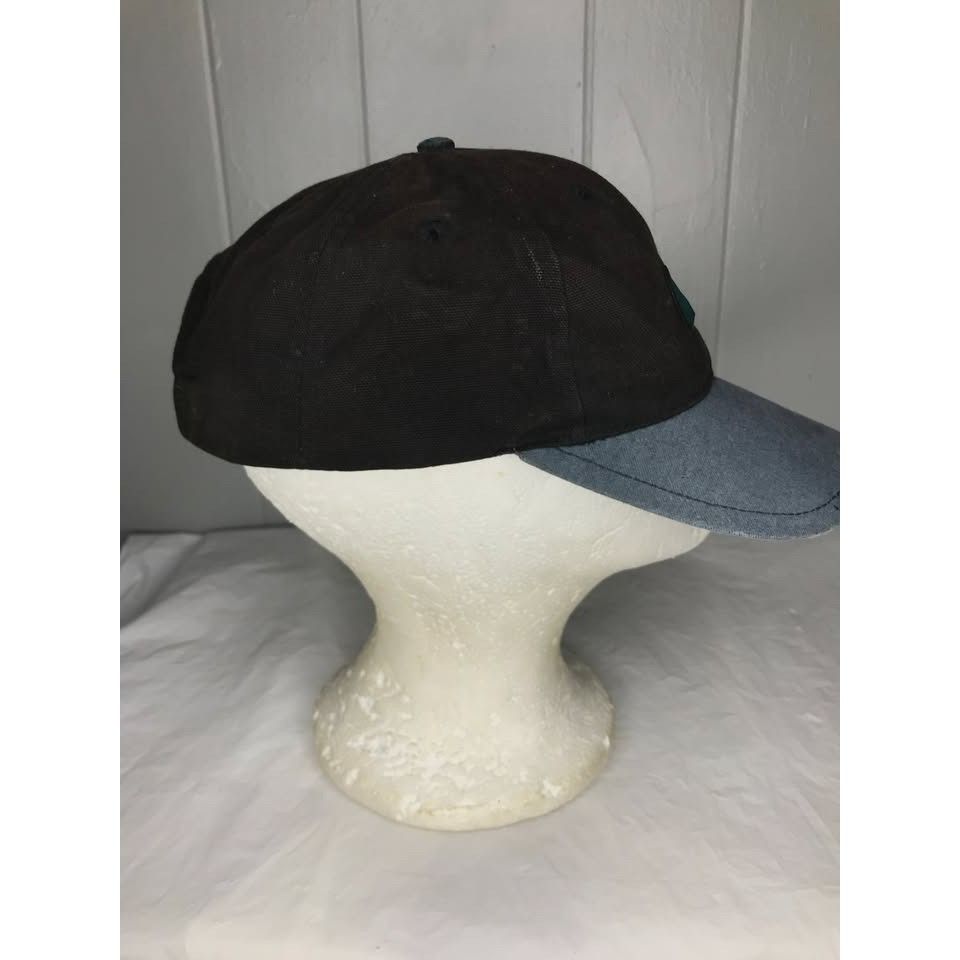 Nike Vintage 90's Nike Center Swoosh Canvas strapback hat cap Size ONE SIZE - 2 Thumbnail