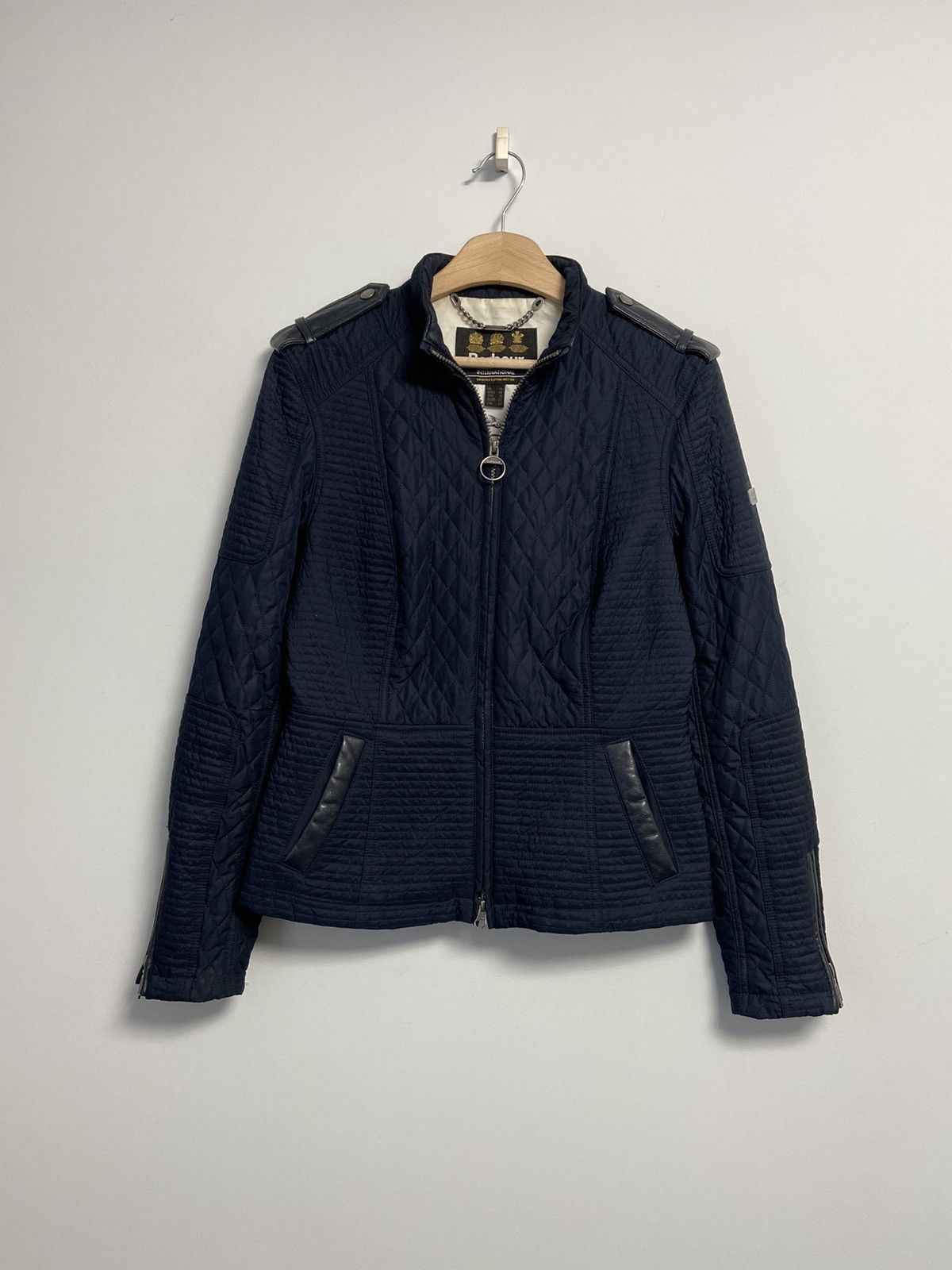 Barbour black streak jacket best sale