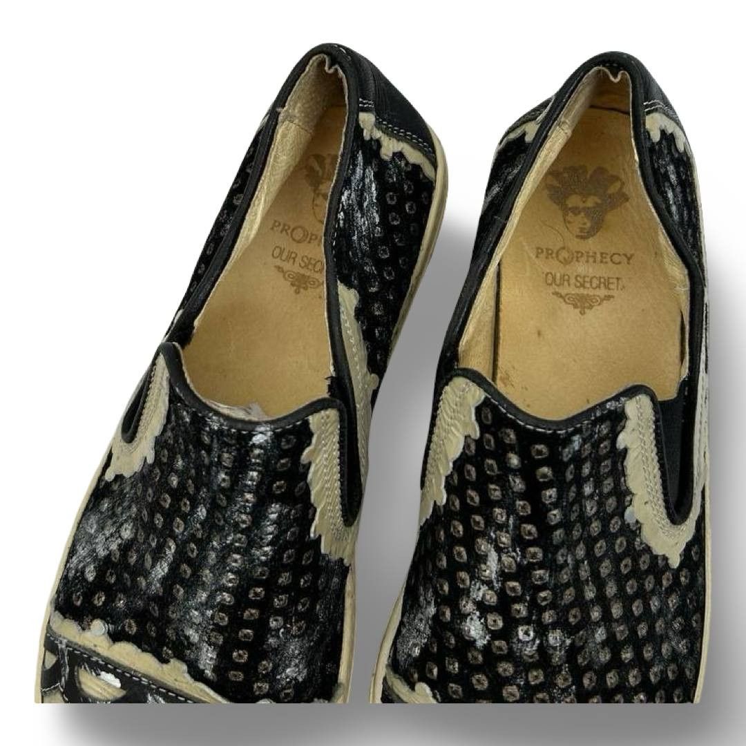 Luxire prophecy our secret slip ons #33 Size US 7.5 / EU 40-41 - 5 Thumbnail