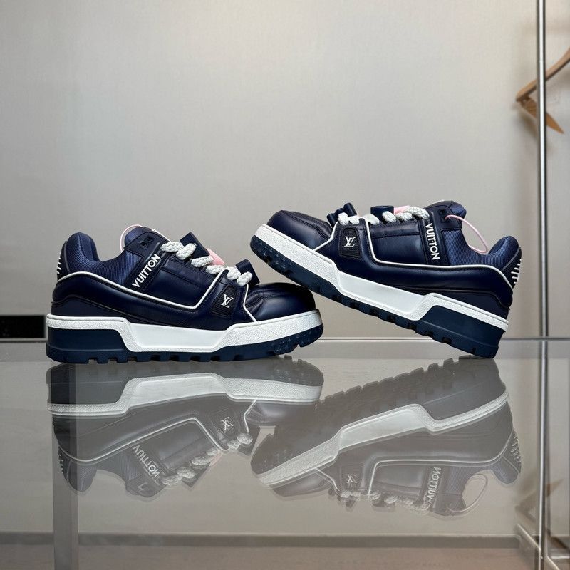 Louis Vuitton Louis Vuitton Trainer Maxi Low-Top Sneakers for Men -2508 Size US 7.5 / EU 40-41 - 8 Thumbnail