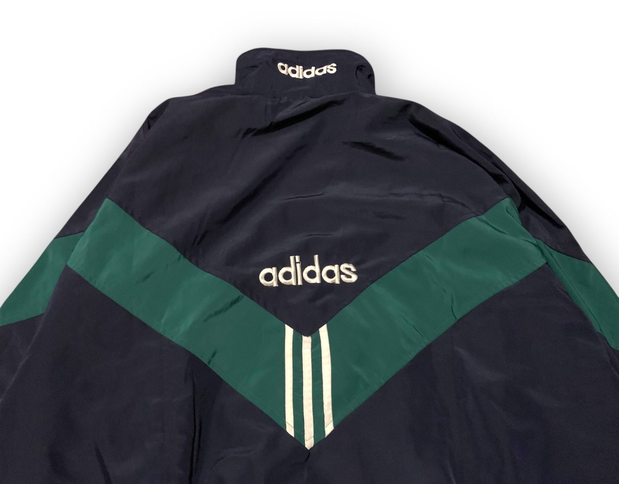 Adidas Adidas Vintage Jacket 3 Stripes Retro 90s 90s Size US L / EU 52-54 / 3 - 6 Thumbnail