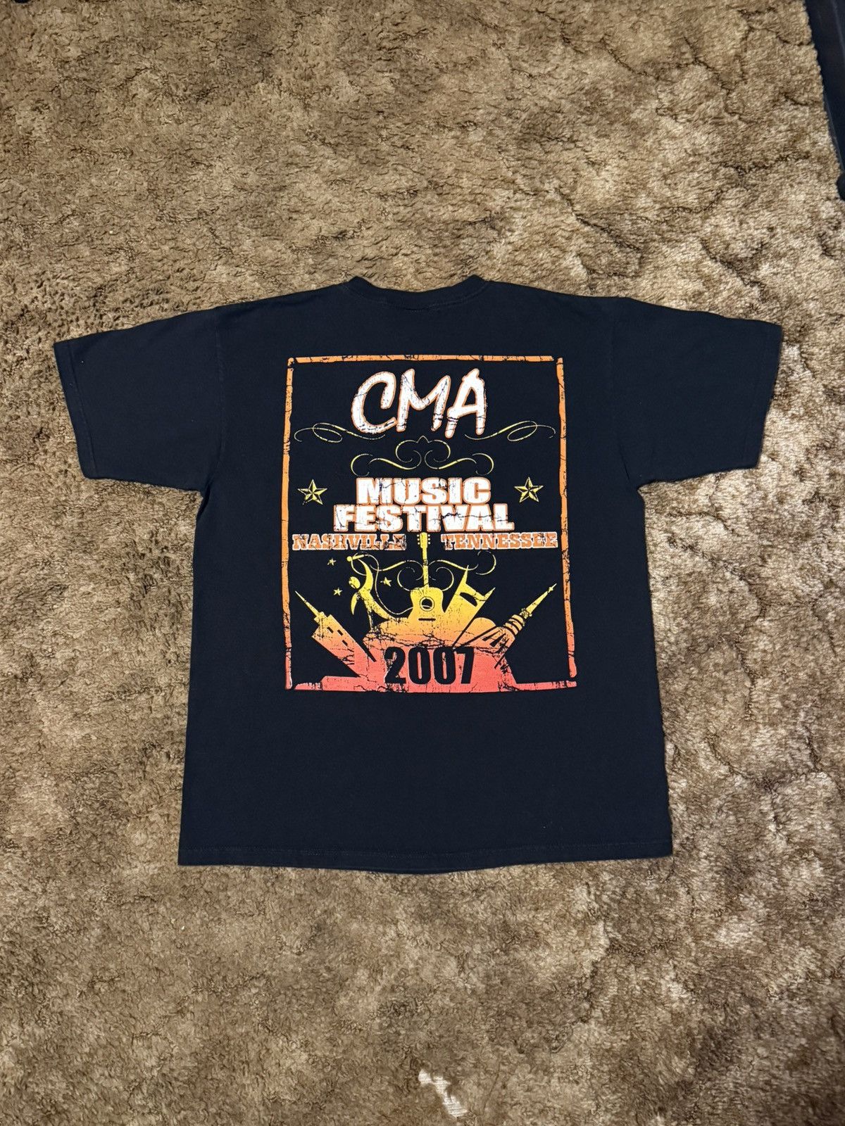 Band Tees 2007 CMA Country Music Festival T-Shirt Black Large Size US L / EU 52-54 / 3 - 1 Thumbnail