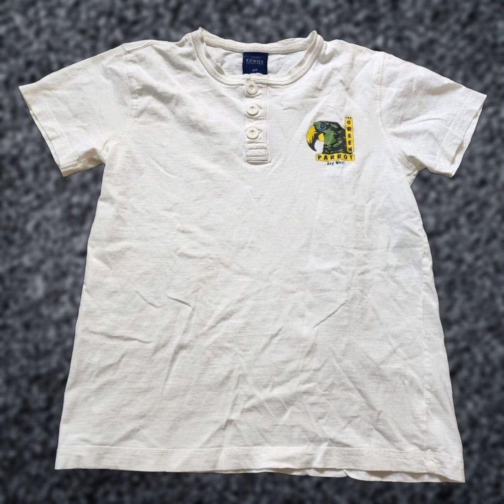 Vintage VINTAGE S Green Parrot Key West FL Bar Henley T Shirt Size US S / EU 44-46 / 1 - 1 Thumbnail