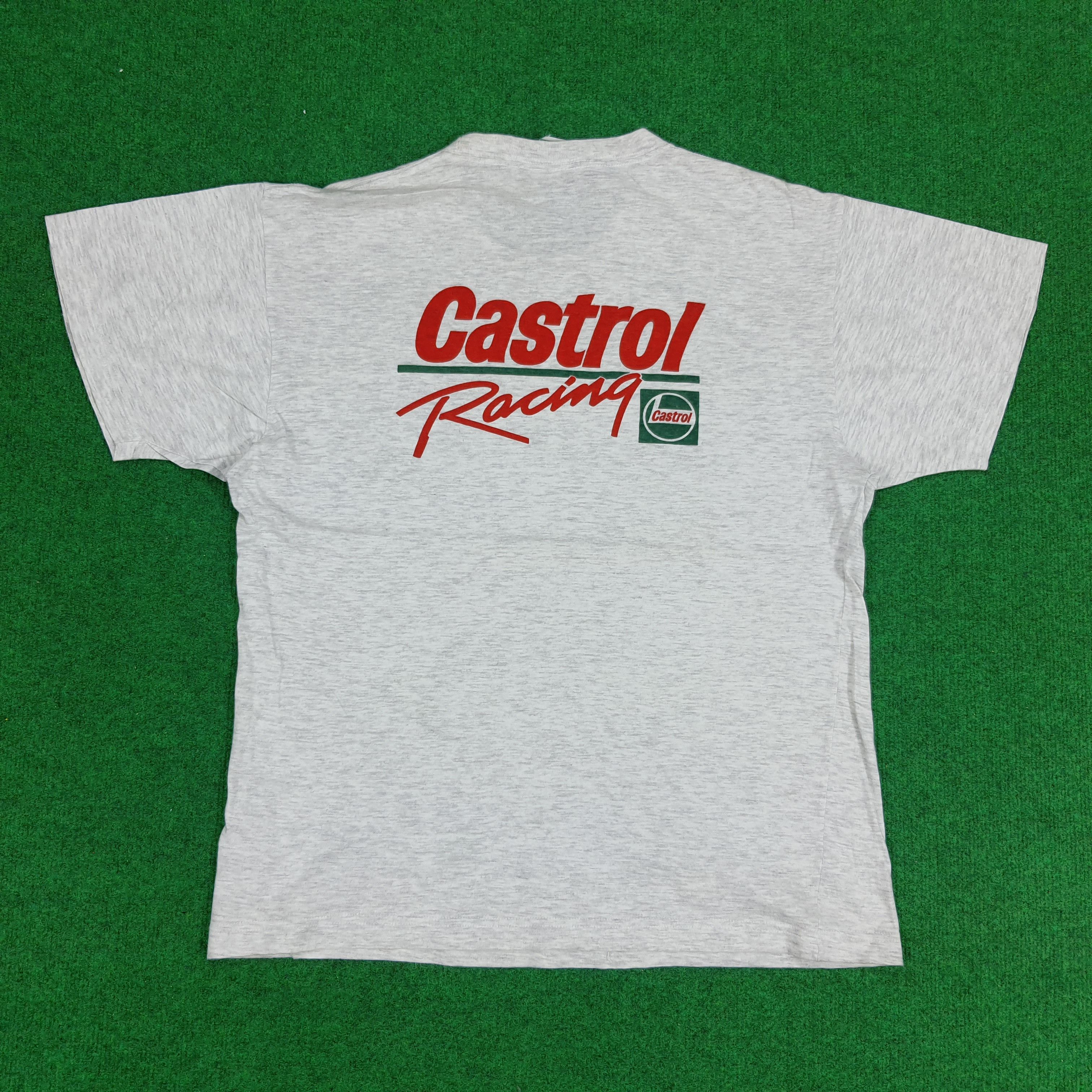 Vintage Vintage Castrol Racing Motor Oil Motorsports Tshirt Size US M / EU 48-50 / 2 - 1 Thumbnail