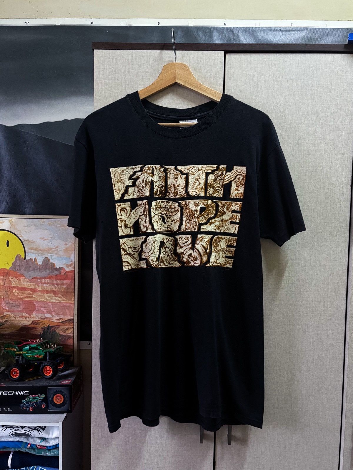 Band Tees Vintage King’s X World Tour 1991 Rock Band American Size US L / EU 52-54 / 3 - 2 Thumbnail