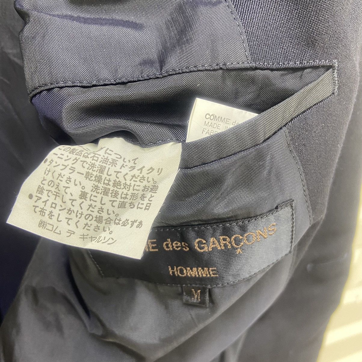Comme des Garcons Vtg AD 1992 Comme des Garçons Junya Watanabe Blazer Coat Size US M / EU 48-50 / 2 - 9 Thumbnail