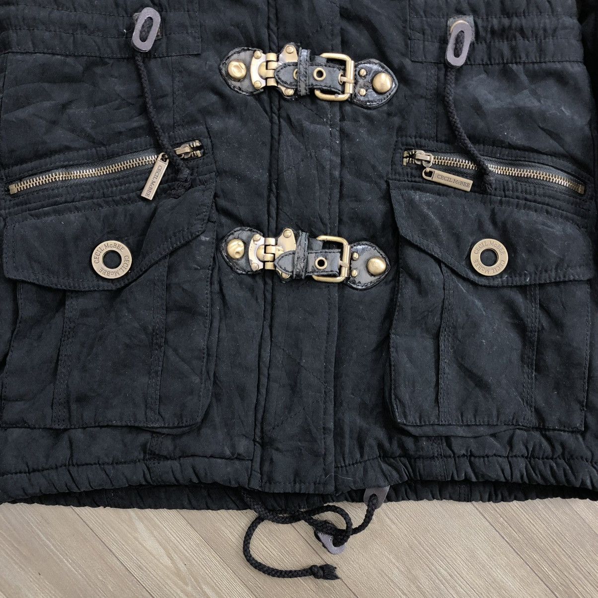 Le Grande Bleu (L.G.B.) 2000s Cecil McBee Mohair Opium Bondage Fur Bono Jacket Size US M / EU 48-50 / 2 - 7 Thumbnail