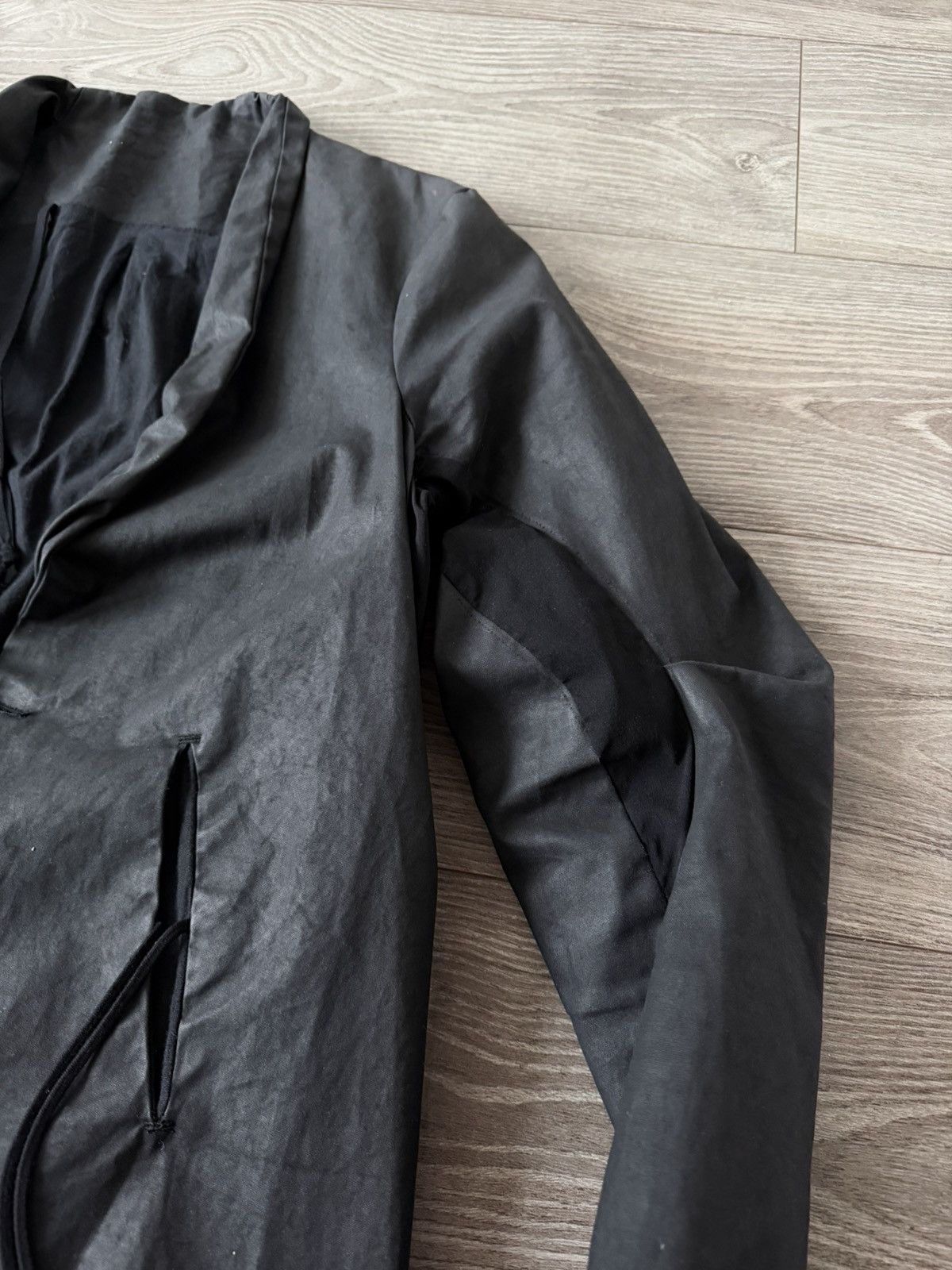 Boris Bidjan Saberi Boris Bidjan Saberi AW09-10 JP2 Waxed Perforated Lamb JCKT Size US M / EU 48-50 / 2 - 9 Thumbnail