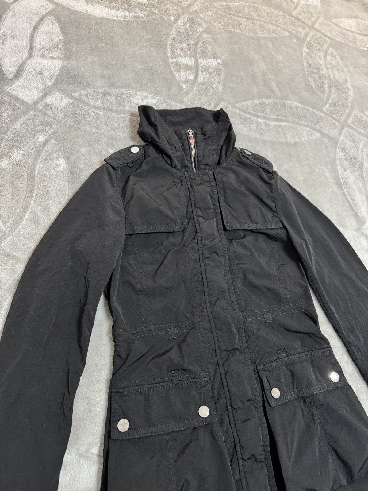 Moncler Moncler Jocelyn Windstopper 1/S Vintage Light Long Jacket Size S / US 4 / IT 40 - 5 Thumbnail