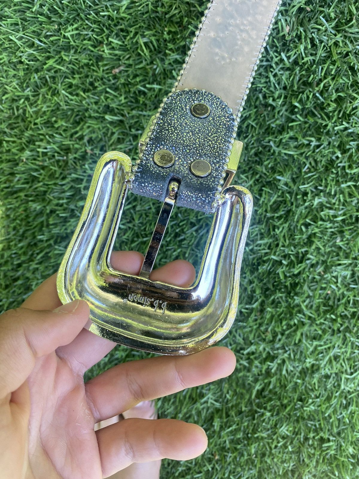 B.B. Simon B.B simon belt “the trojan ab” Size 34 - 3 Thumbnail