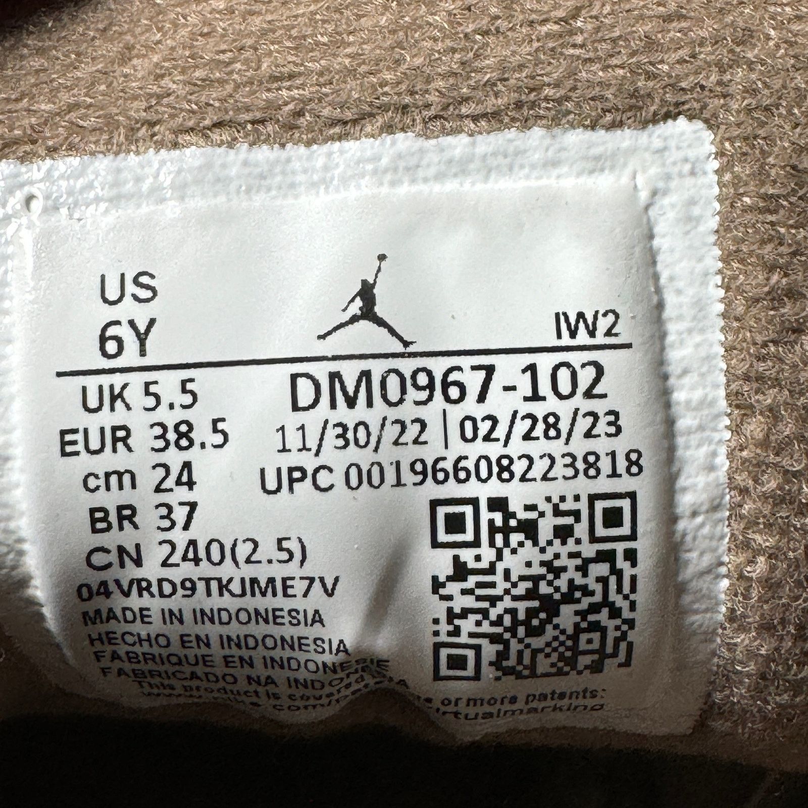 Jordan Brand × Nike Size 6 - Nike Air Jordan 3 Retro GS Palomino Men's Shoes Size US 6 / EU 39 - 7 Thumbnail