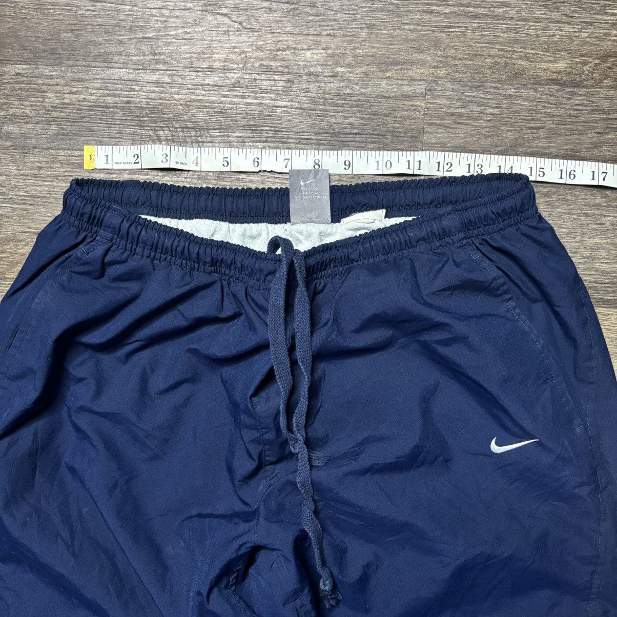 Nike Nike vintage navy track pants flared XL Size US 32 / EU 48 - 2 Thumbnail