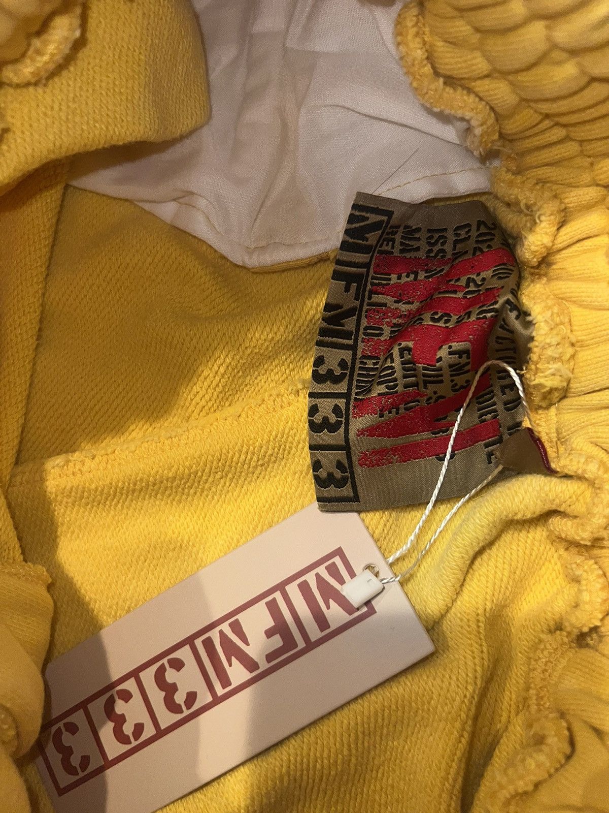 murd333r.fm GENERAL ISSUE: SPECIAL OPS SWEATPANTS "YELLOW" XL Size US 36 / EU 52 - 9 Thumbnail