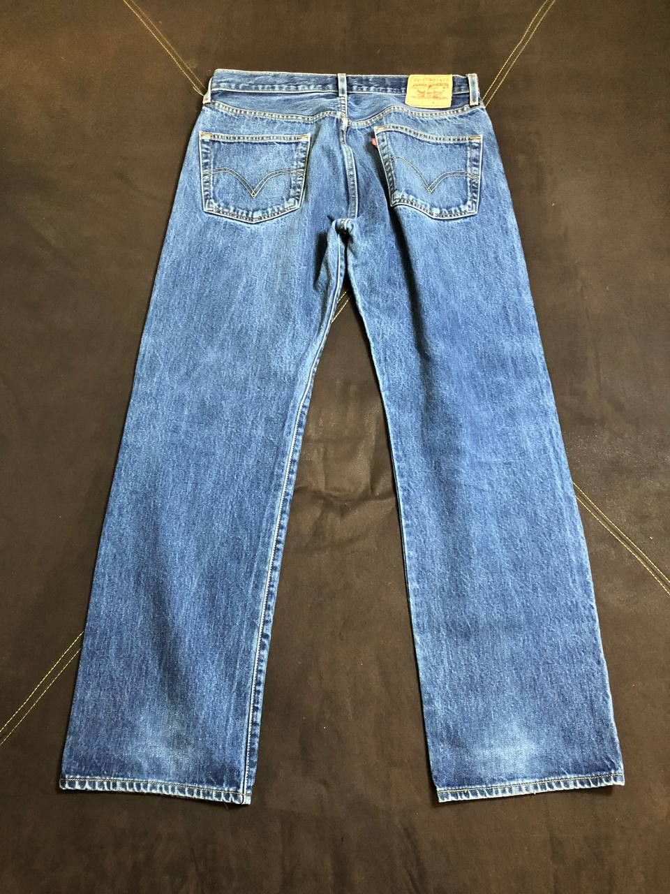 Levi's Levis 501 Jeans Mens Denim Straight Distressed * Size US 36 / EU 52 - 18 Thumbnail