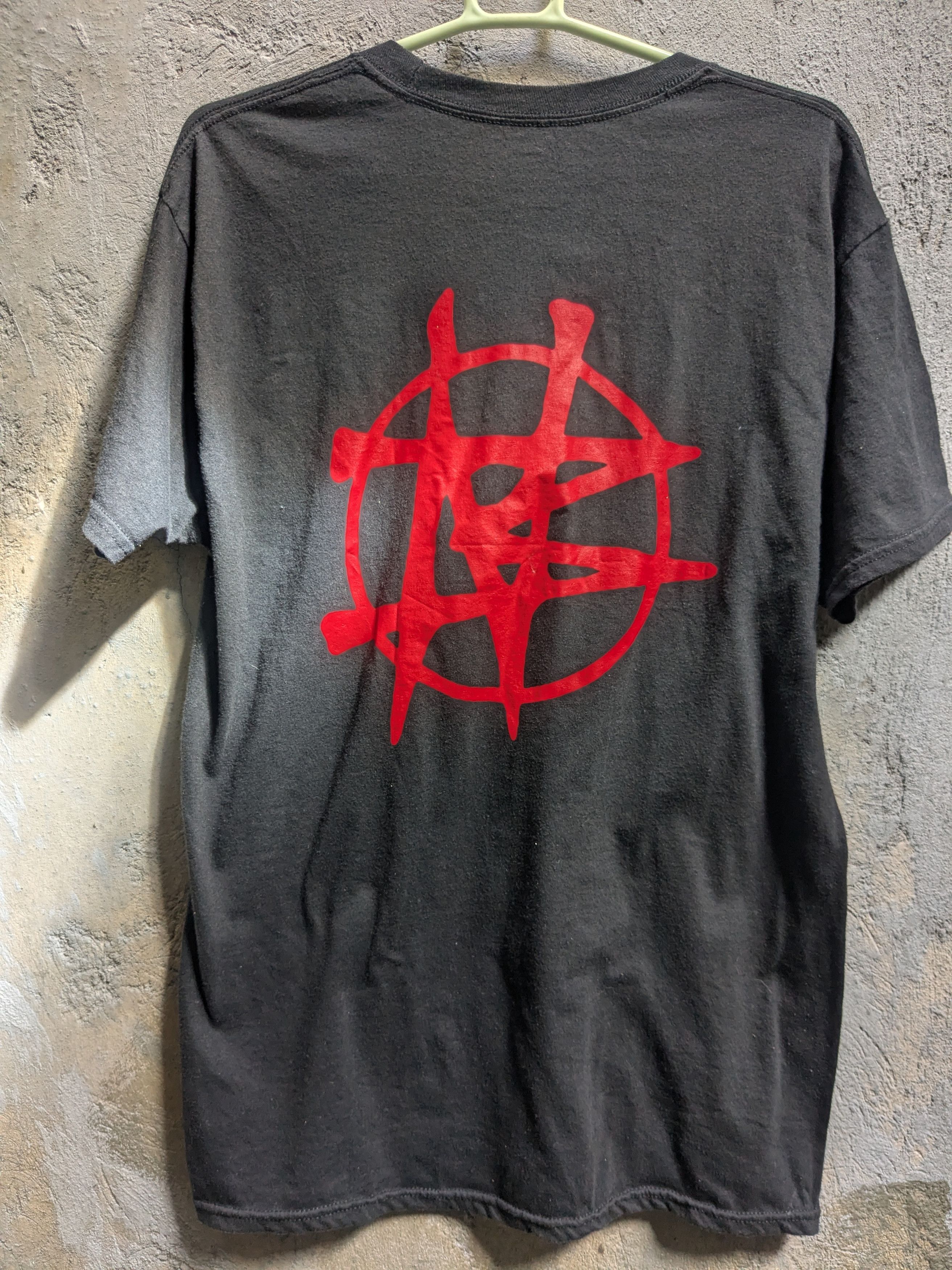 Vintage nailbomb point blank tshirt USA large hanes backhit Size US L / EU 52-54 / 3 - 2 Thumbnail
