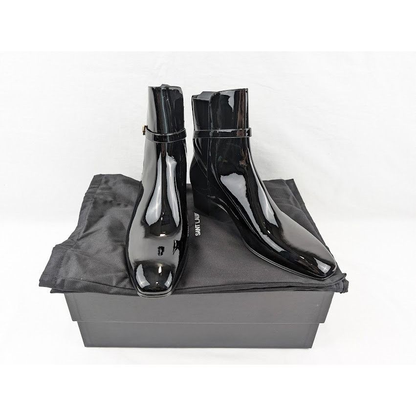 Saint Laurent Paris o1rshd1 Terry 45 Jodhpur Boots in Nero Size US 9 / EU 42 - 21 Thumbnail