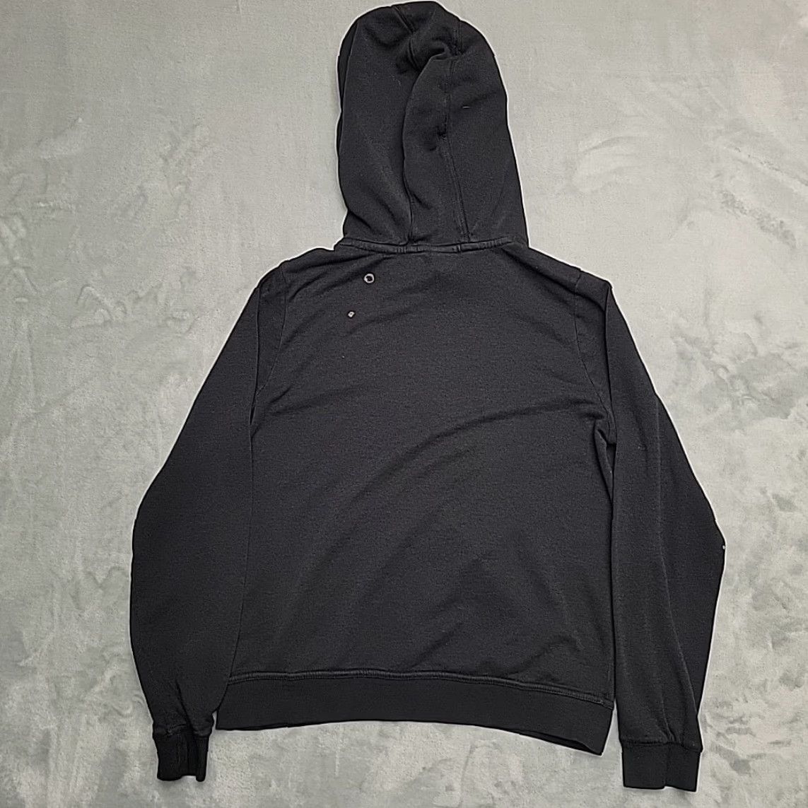 Nike VINTAGE Nike Hoodie Womens Small Black Funnel Hood Embroidered Logo Casual Sweatshirt Size S / US 4 / IT 40 - 7 Thumbnail