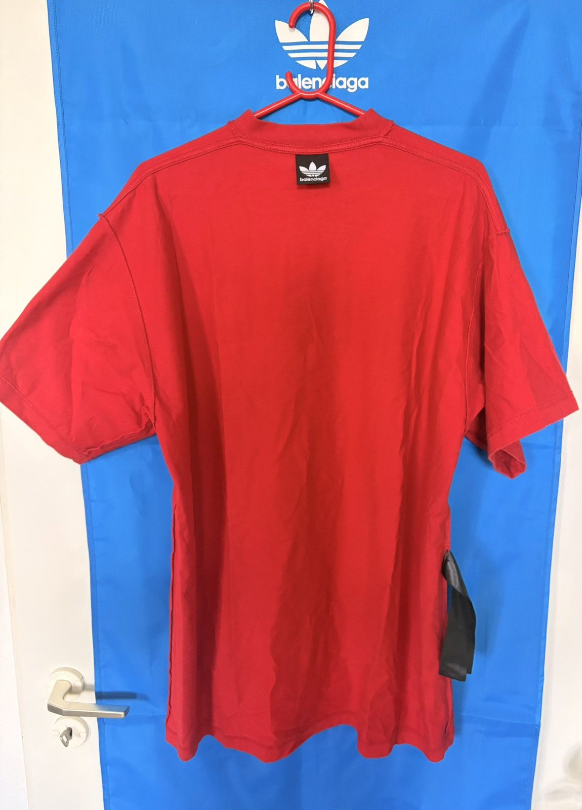 Adidas × Balenciaga Adidas x Balenciaga Shirt Red Sz.1 Size M / US 6-8 / IT 42-44 - 3 Thumbnail