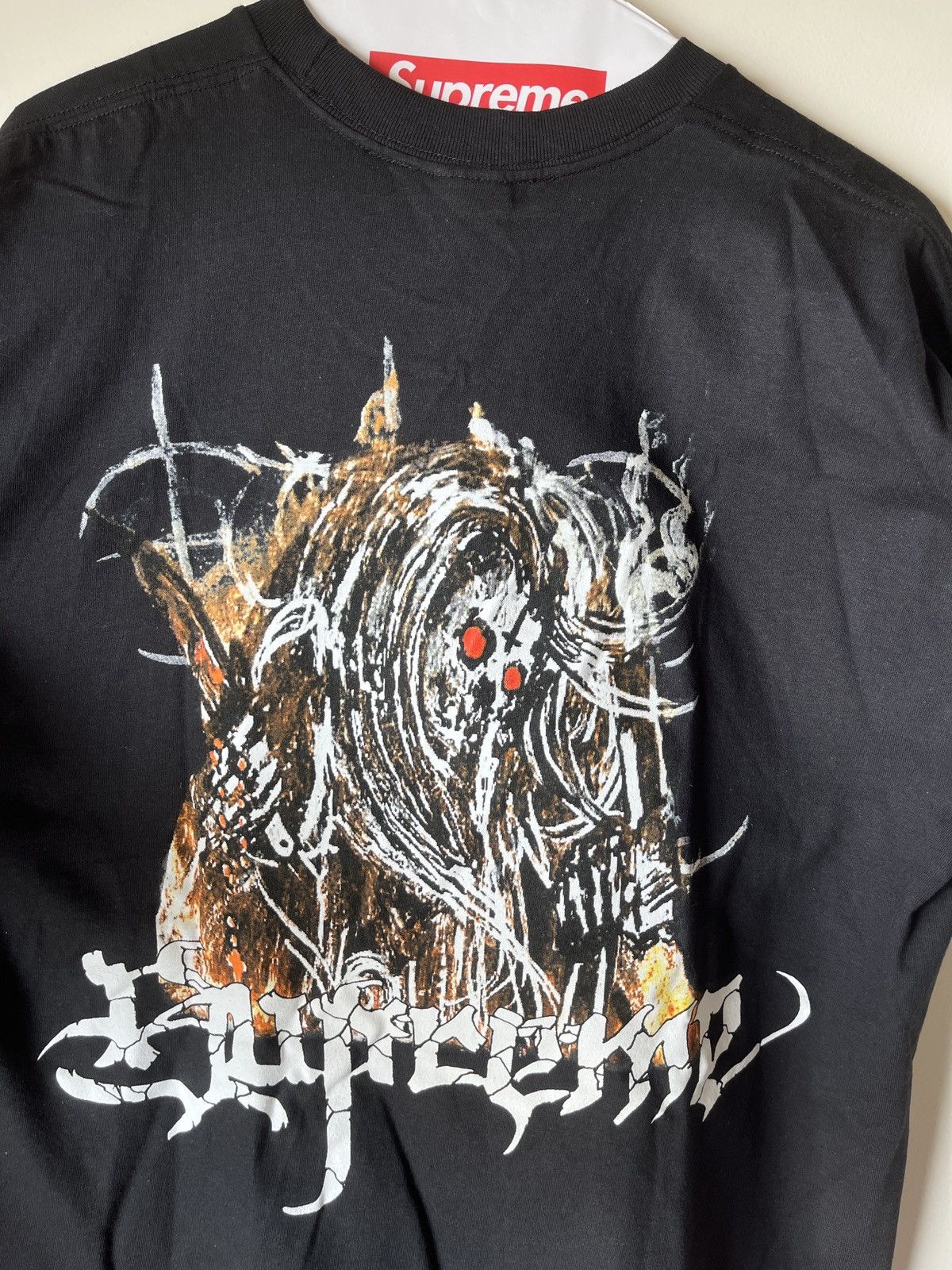 Japanese Brand Supreme Satan Tee FW24 Men's Size Large New Size US L / EU 52-54 / 3 - 1 Thumbnail
