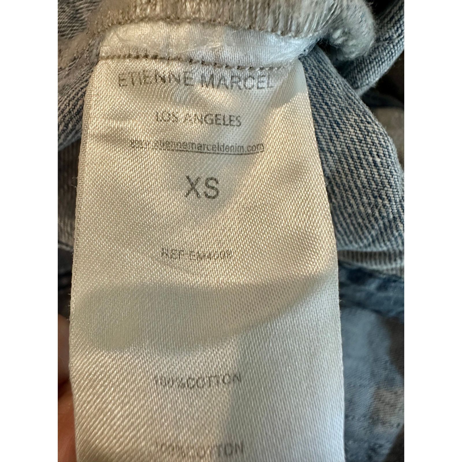 Other Etienne Marcel Julia Denim Jacket Embroidered Sequin Blue XS Size XS / US 0-2 / IT 36-38 - 17 Thumbnail