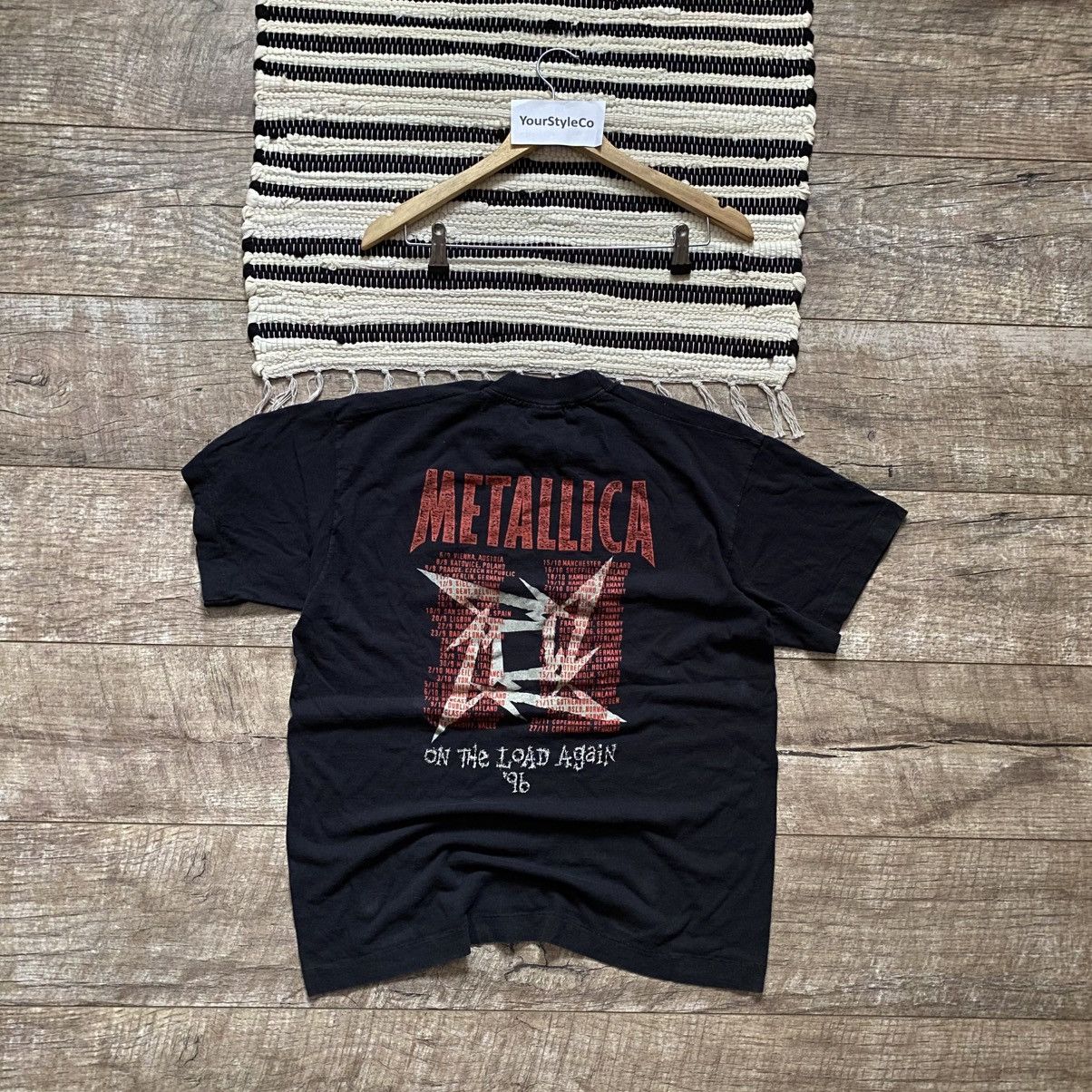 Metallica × Vintage Merch Metallica 90’s Size US L / EU 52-54 / 3 - 2 Thumbnail