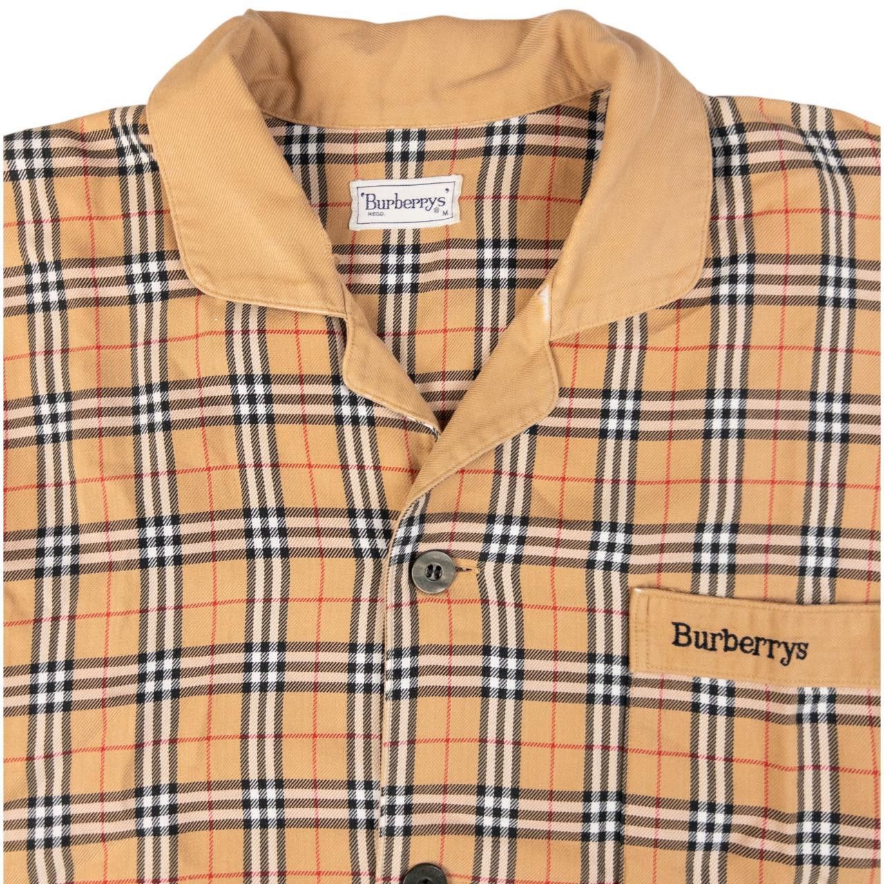 Burberry Burberry Nova Check Button Up Pyjama Shirt Size M Size US M / EU 48-50 / 2 - 3 Thumbnail
