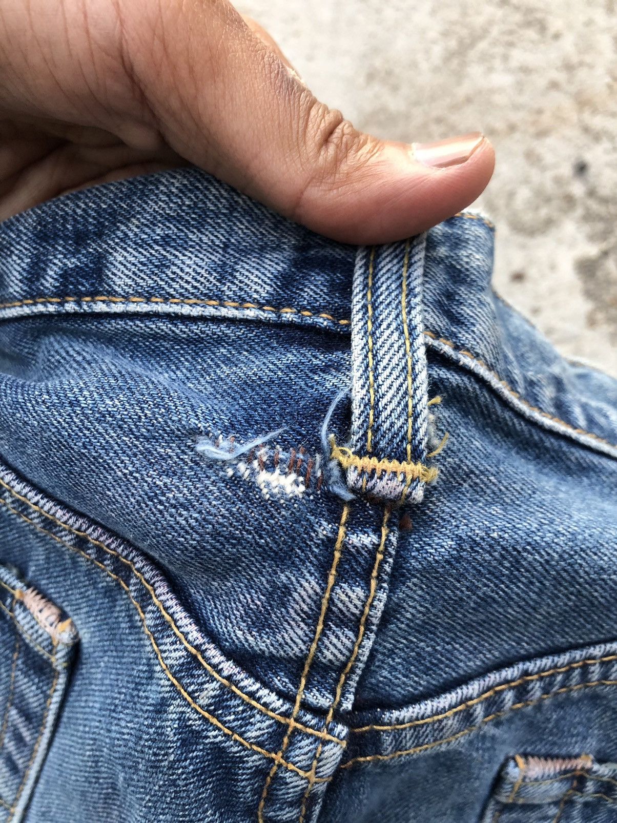 Edwin WIDE LEG SELVEDGE EDWIN PAINTED DENIM Size US 34 / EU 50 - 13 Thumbnail