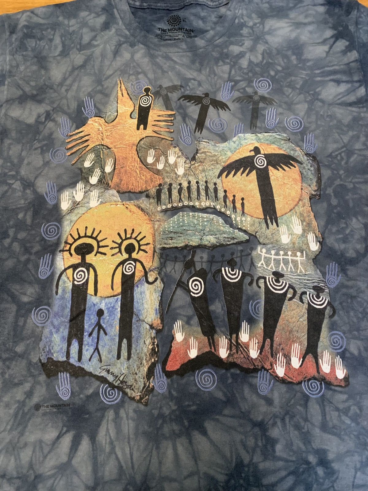 The Mountain × Vintage Vintage 1999 The Mountain Flight Of The Shaman Shirt Size US XL / EU 56 / 4 - 2 Thumbnail